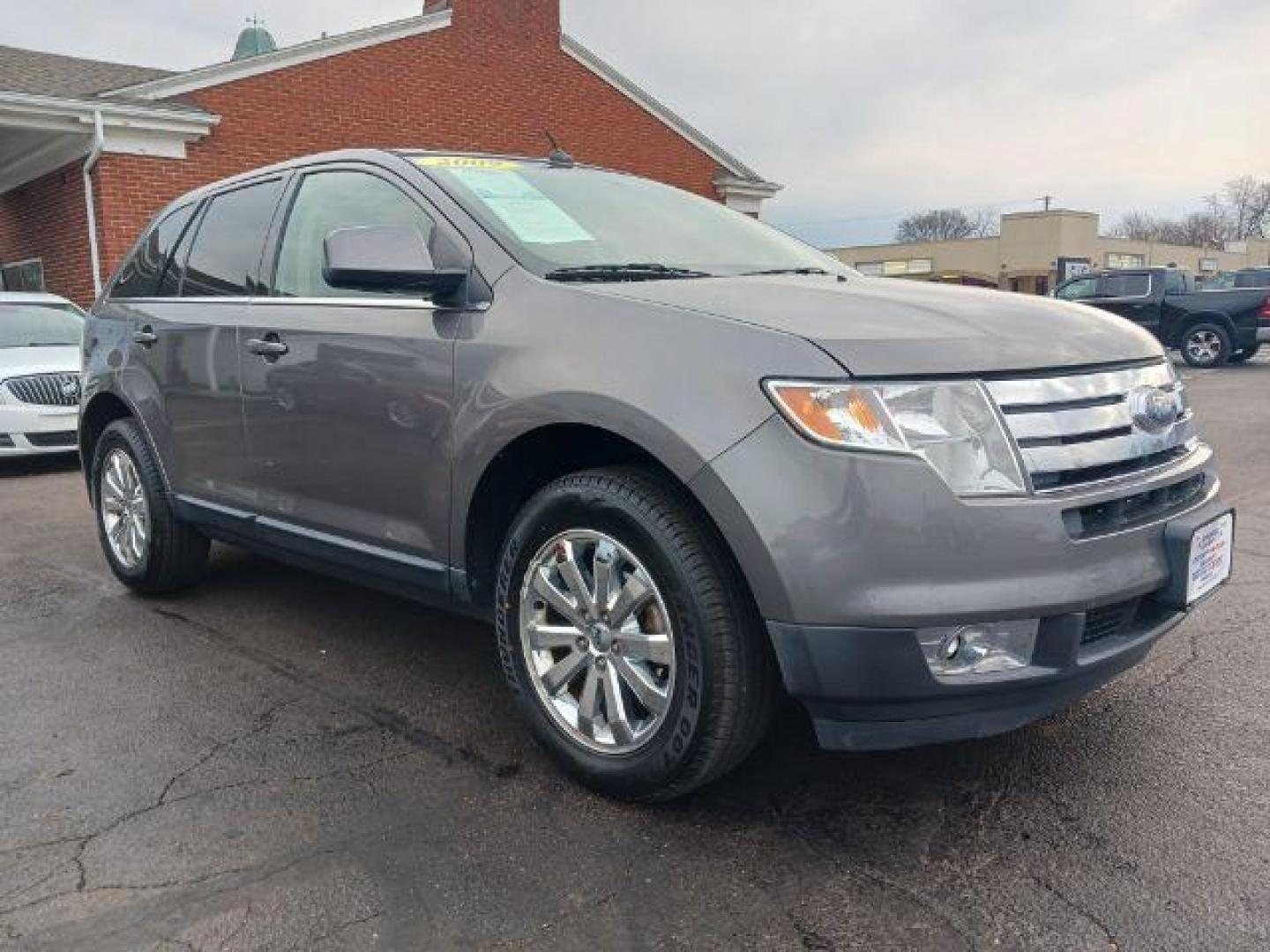 2009 Sterling Grey Metallic Ford Edge Limited FWD (2FMDK39C79B) with an 3.5L V6 DOHC 24V engine, 6-Speed Automatic transmission, located at 880 E. National Road, Vandalia, OH, 45377, (937) 908-9800, 39.892189, -84.181015 - Photo#0