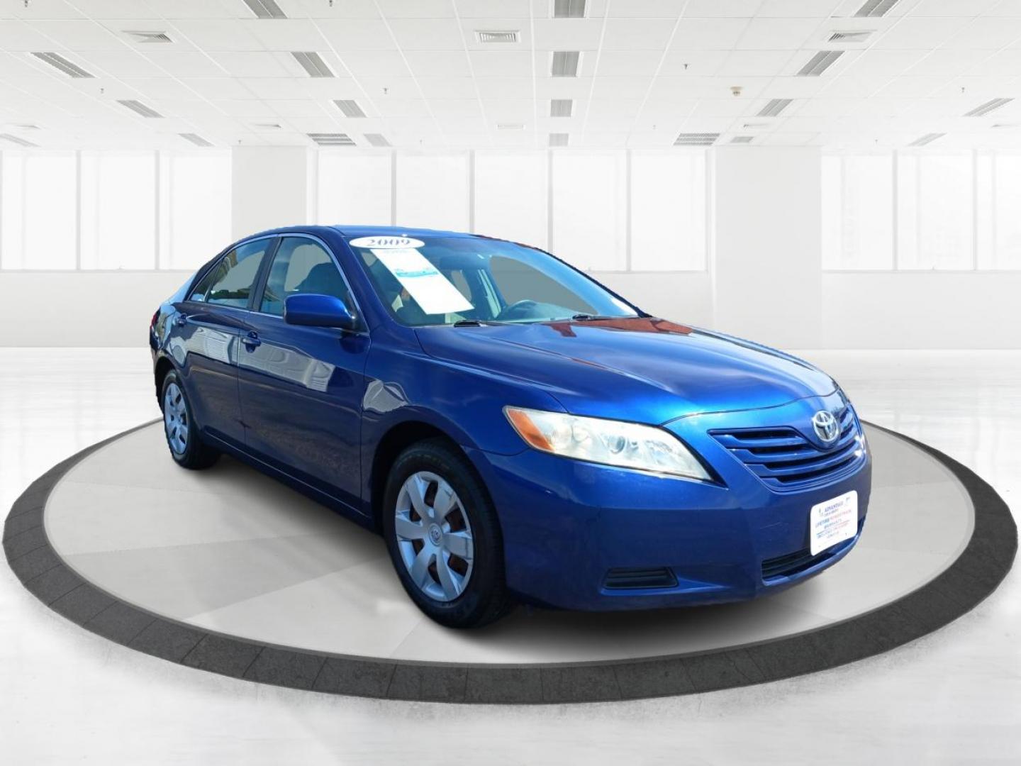 2009 Blue Ribbon Metallic Toyota Camry (4T4BE46K49R) with an 2.4L L4 DOHC 16V engine, 5-Speed Automatic transmission, located at 1230 East Main St, Xenia, OH, 45385, (937) 908-9800, 39.687321, -83.910294 - Photo#0