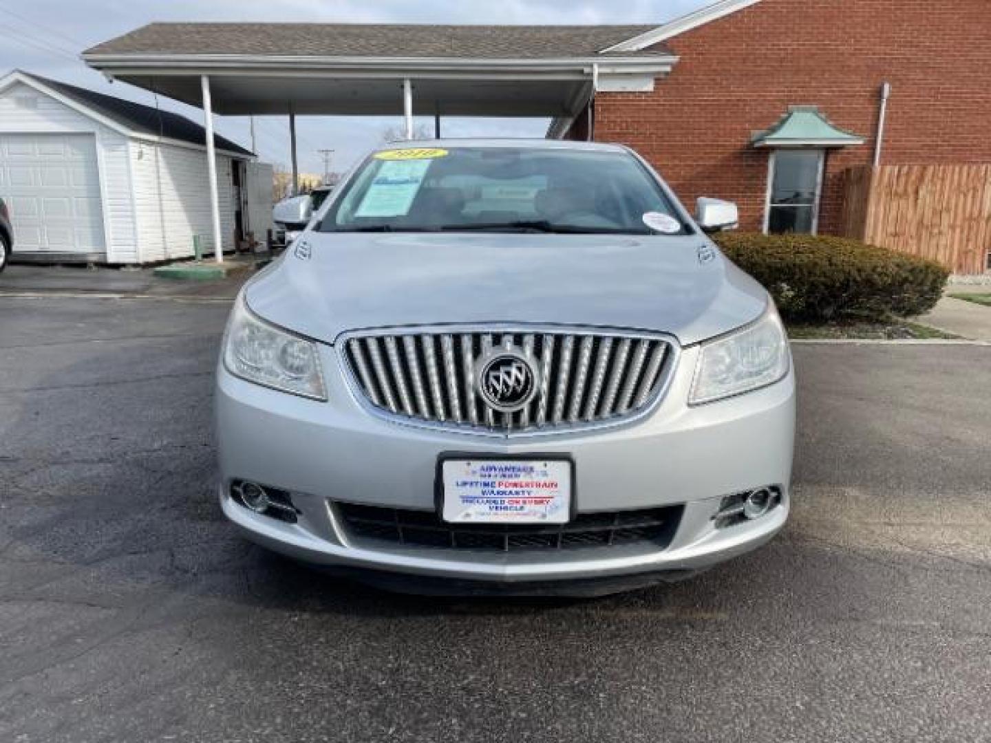 2010 Quicksilver Metallic Buick LaCrosse CXL FWD (1G4GC5EG9AF) with an 3.0L V6 DOHC 24V engine, 6-Speed Automatic transmission, located at 880 E. National Road, Vandalia, OH, 45377, (937) 908-9800, 39.892189, -84.181015 - Photo#2