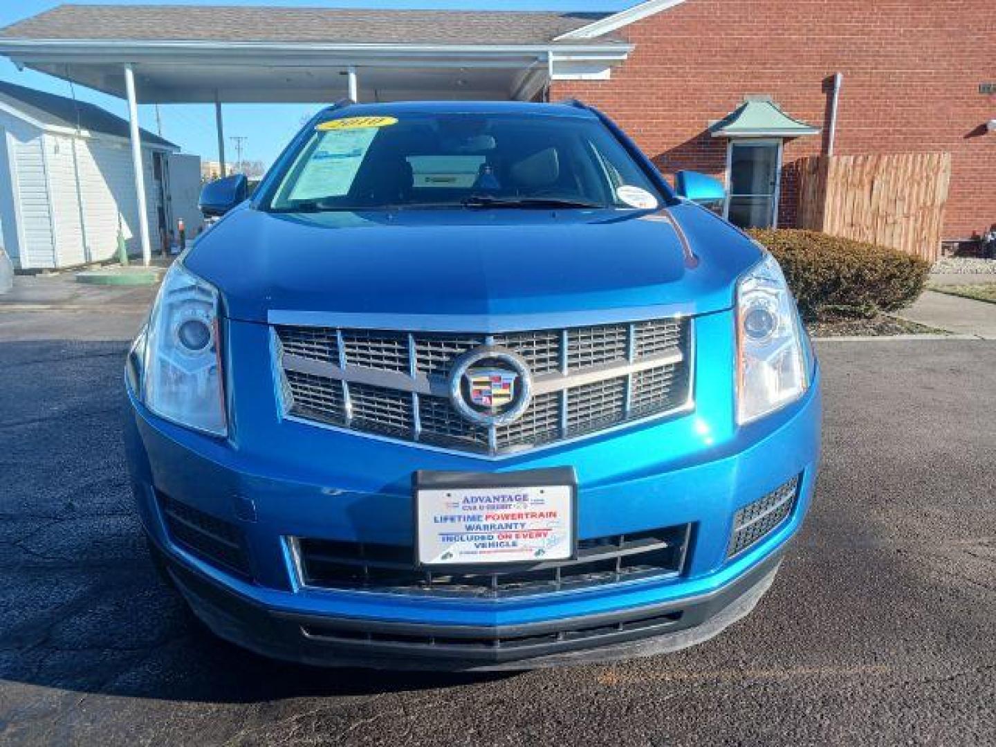 2010 Caribbean Blue Cadillac SRX Base (3GYFNGEY1AS) with an 3.0L V6 DOHC 24V engine, 6-Speed Automatic transmission, located at 1230 East Main St, Xenia, OH, 45385, (937) 908-9800, 39.687321, -83.910294 - Photo#1