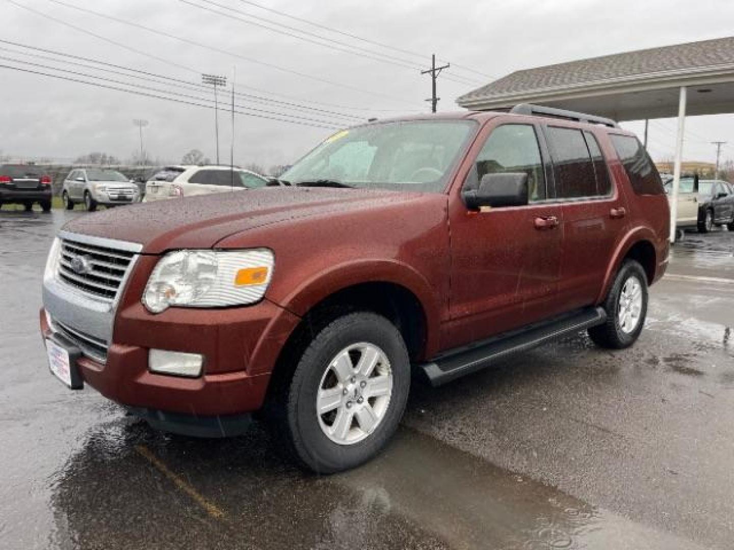 2010 Dark Copper Metallic Ford Explorer XLT 4.0L 4WD (1FMEU7DE2AU) with an 4.0L V6 SOHC 16V engine, 5-Speed Automatic transmission, located at 1230 East Main St, Xenia, OH, 45385, (937) 908-9800, 39.687321, -83.910294 - Photo#1