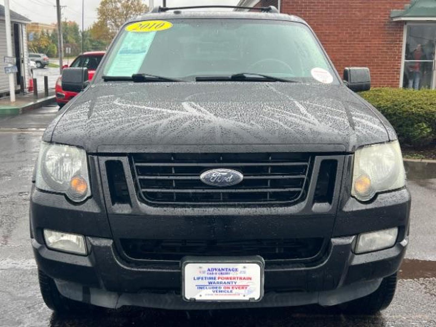 2010 Black Ford Explorer XLT 4.0L AWD (1FMEU8DE8AU) with an 4.0L V6 SOHC 16V engine, 5-Speed Automatic transmission, located at 401 Woodman Dr, Riverside, OH, 45431, (937) 908-9800, 39.763779, -84.122063 - Photo#1