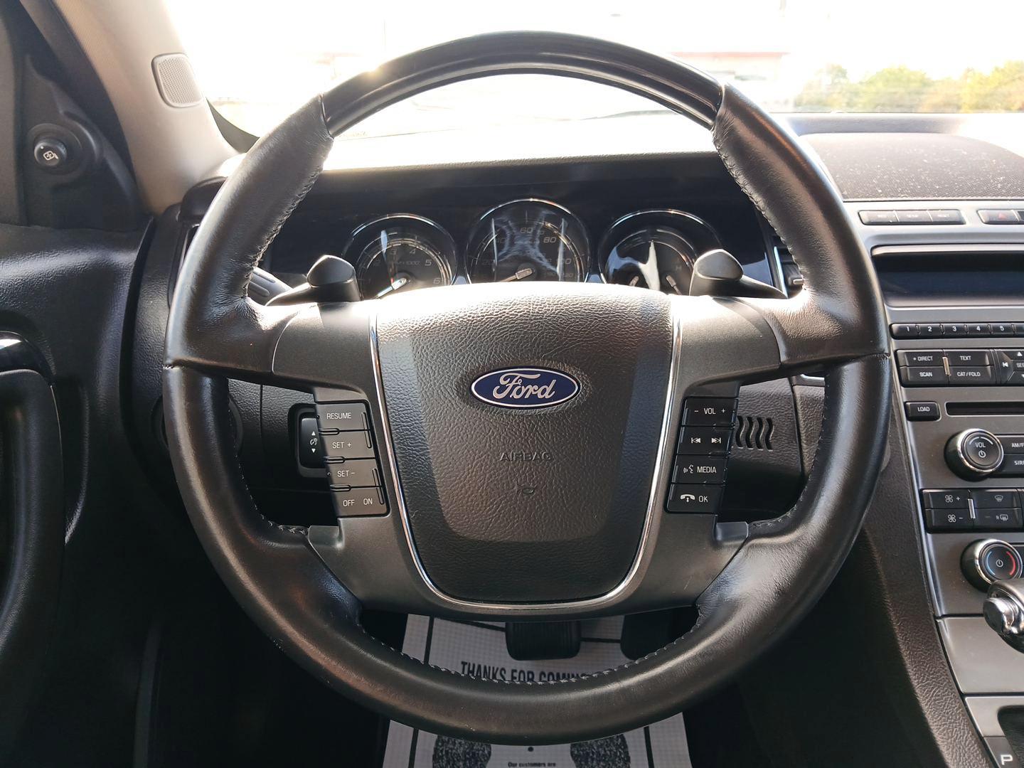 2010 Tuxedo Black Metallic Ford Taurus Limited FWD (1FAHP2FW5AG) with an 3.5L V6 DOHC 24V engine, 6-Speed Automatic transmission, located at 1184 Kauffman Ave, Fairborn, OH, 45324, (937) 908-9800, 39.807365, -84.029114 - Photo#15