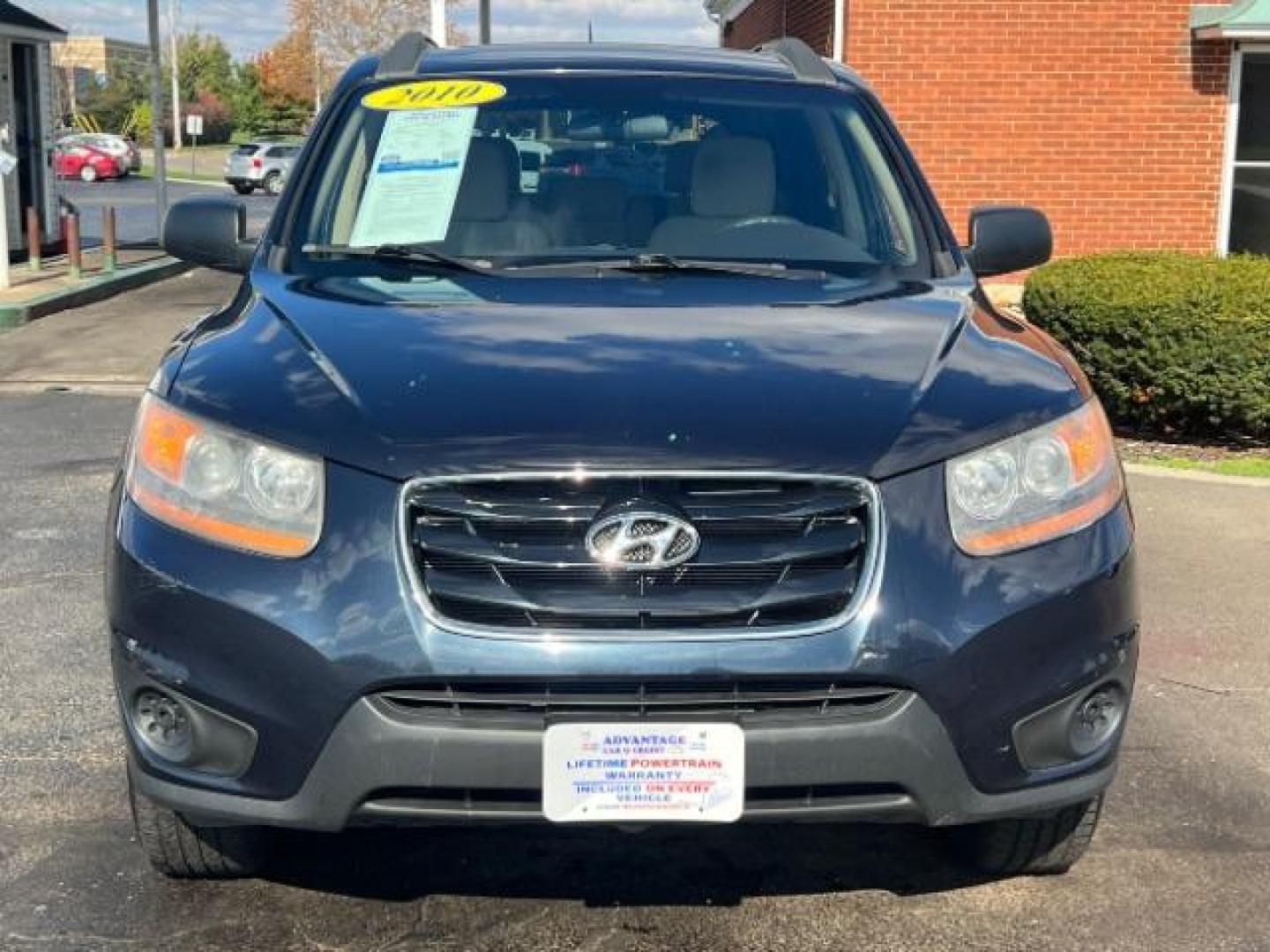 2010 Gray Hyundai Santa Fe GLS (5NMSGDAB1AH) , 6V transmission, located at 401 Woodman Dr, Riverside, OH, 45431, (937) 908-9800, 39.763779, -84.122063 - Photo#1