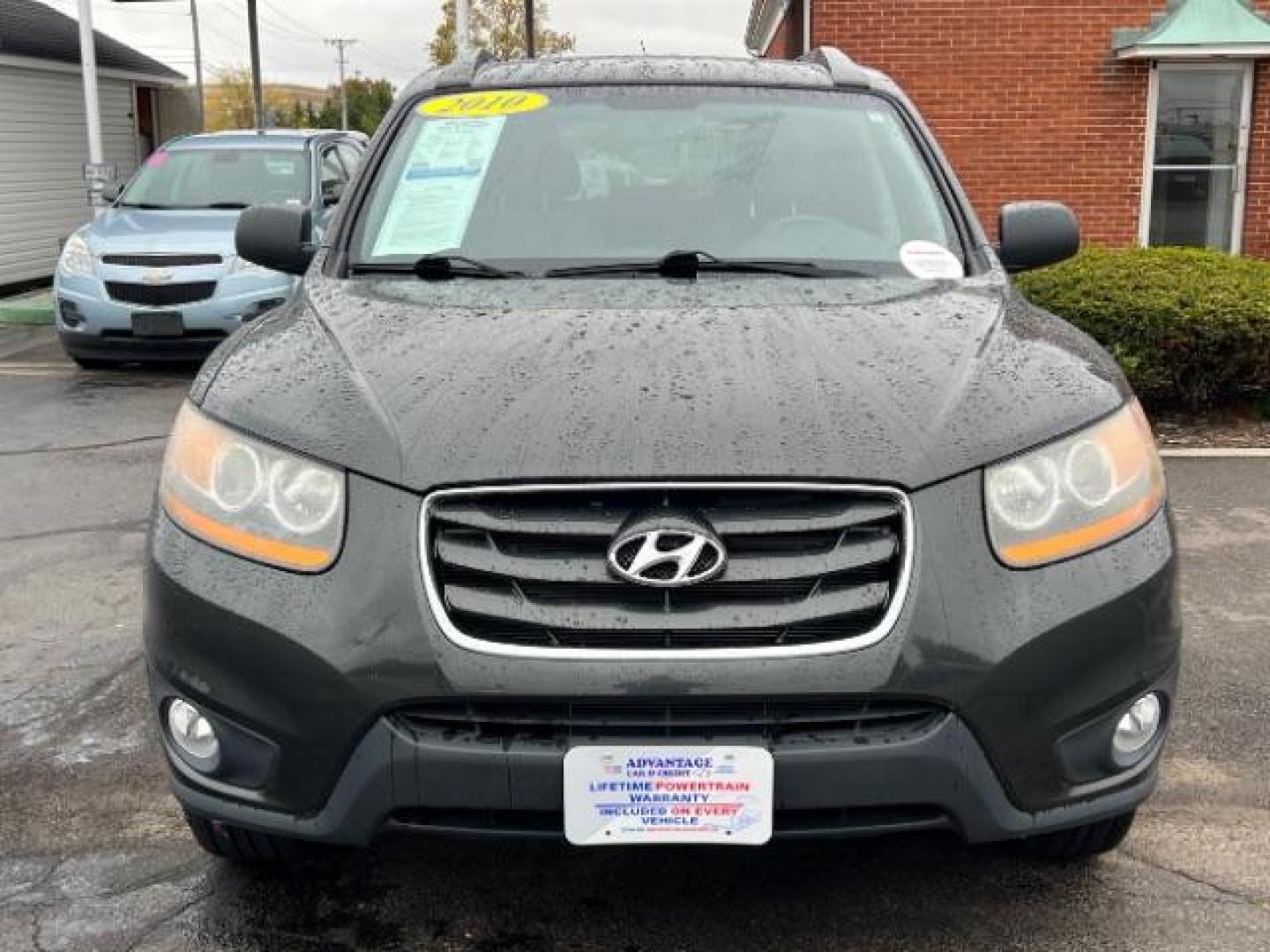 2010 Harbor Gray Metallic Hyundai Santa Fe SE 3.5 FWD (5NMSH4AGXAH) with an 3.5L V6 DOHC 24V engine, 6-Speed Automatic transmission, located at 401 Woodman Dr, Riverside, OH, 45431, (937) 908-9800, 39.763779, -84.122063 - Photo#1