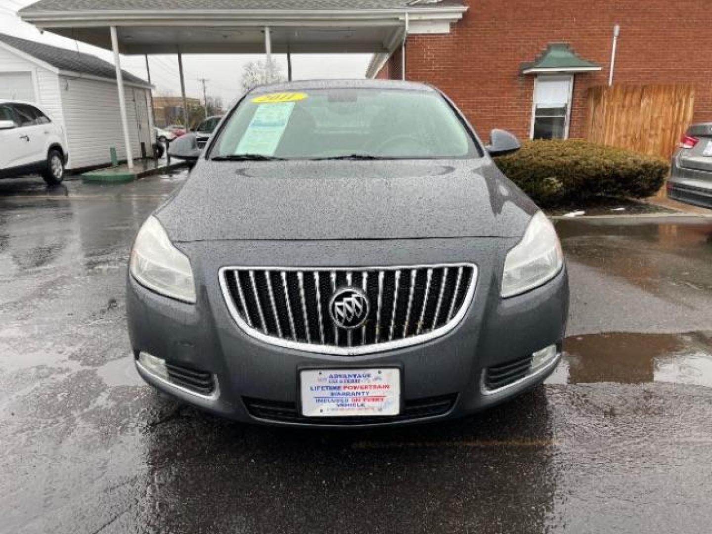 2011 Granite Grey Metallic Buick Regal CXL - 6XL (2G4GU5GC6B9) with an 2.4L L4 DOHC 16V engine, 6-Speed Automatic transmission, located at 880 E. National Road, Vandalia, OH, 45377, (937) 908-9800, 39.892189, -84.181015 - Photo#2