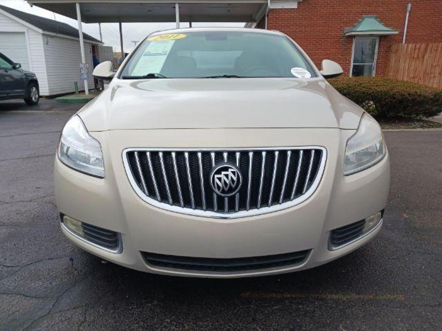 2011 Stone Metallic Buick Regal CXL - 1XL (2G4GN5EC9B9) with an 2.4L L4 DOHC 16V engine, 6-Speed Automatic transmission, located at 880 E. National Road, Vandalia, OH, 45377, (937) 908-9800, 39.892189, -84.181015 - Photo#1