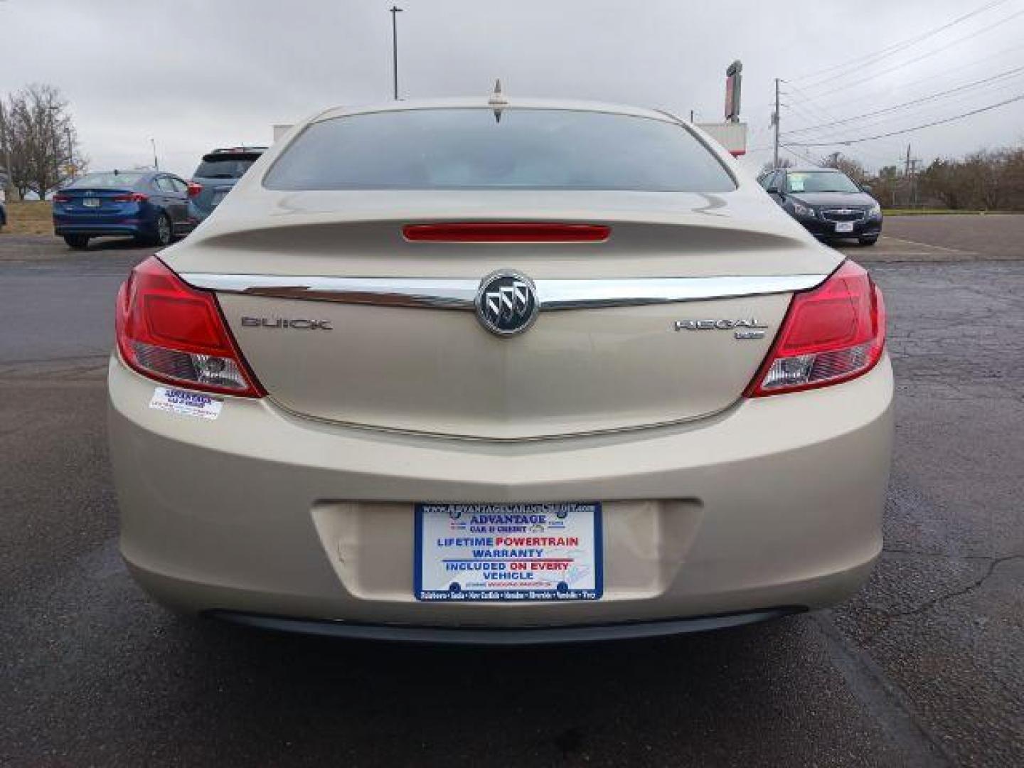 2011 Stone Metallic Buick Regal CXL - 1XL (2G4GN5EC9B9) with an 2.4L L4 DOHC 16V engine, 6-Speed Automatic transmission, located at 880 E. National Road, Vandalia, OH, 45377, (937) 908-9800, 39.892189, -84.181015 - Photo#5