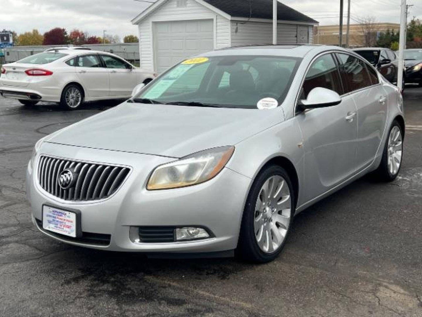 2011 Quicksilver Metallic Buick Regal CXL Turbo - 7XT (2G4G15GV5B9) with an 2.2L L4 DOHC 16V TURBO engine, located at 880 E. National Road, Vandalia, OH, 45377, (937) 908-9800, 39.892189, -84.181015 - Photo#2