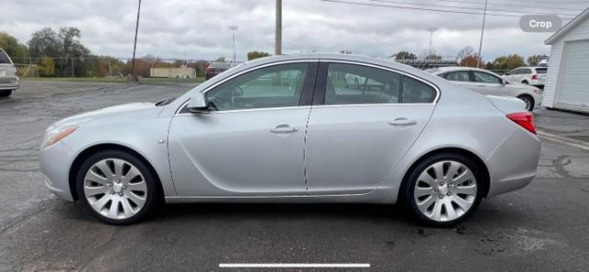 2011 Quicksilver Metallic Buick Regal CXL Turbo - 7XT (2G4G15GV5B9) with an 2.2L L4 DOHC 16V TURBO engine, located at 880 E. National Road, Vandalia, OH, 45377, (937) 908-9800, 39.892189, -84.181015 - Photo#3