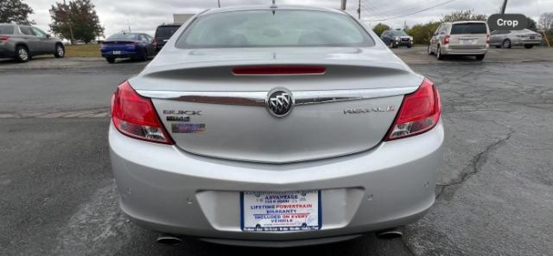 2011 Quicksilver Metallic Buick Regal CXL Turbo - 7XT (2G4G15GV5B9) with an 2.2L L4 DOHC 16V TURBO engine, located at 880 E. National Road, Vandalia, OH, 45377, (937) 908-9800, 39.892189, -84.181015 - Photo#4