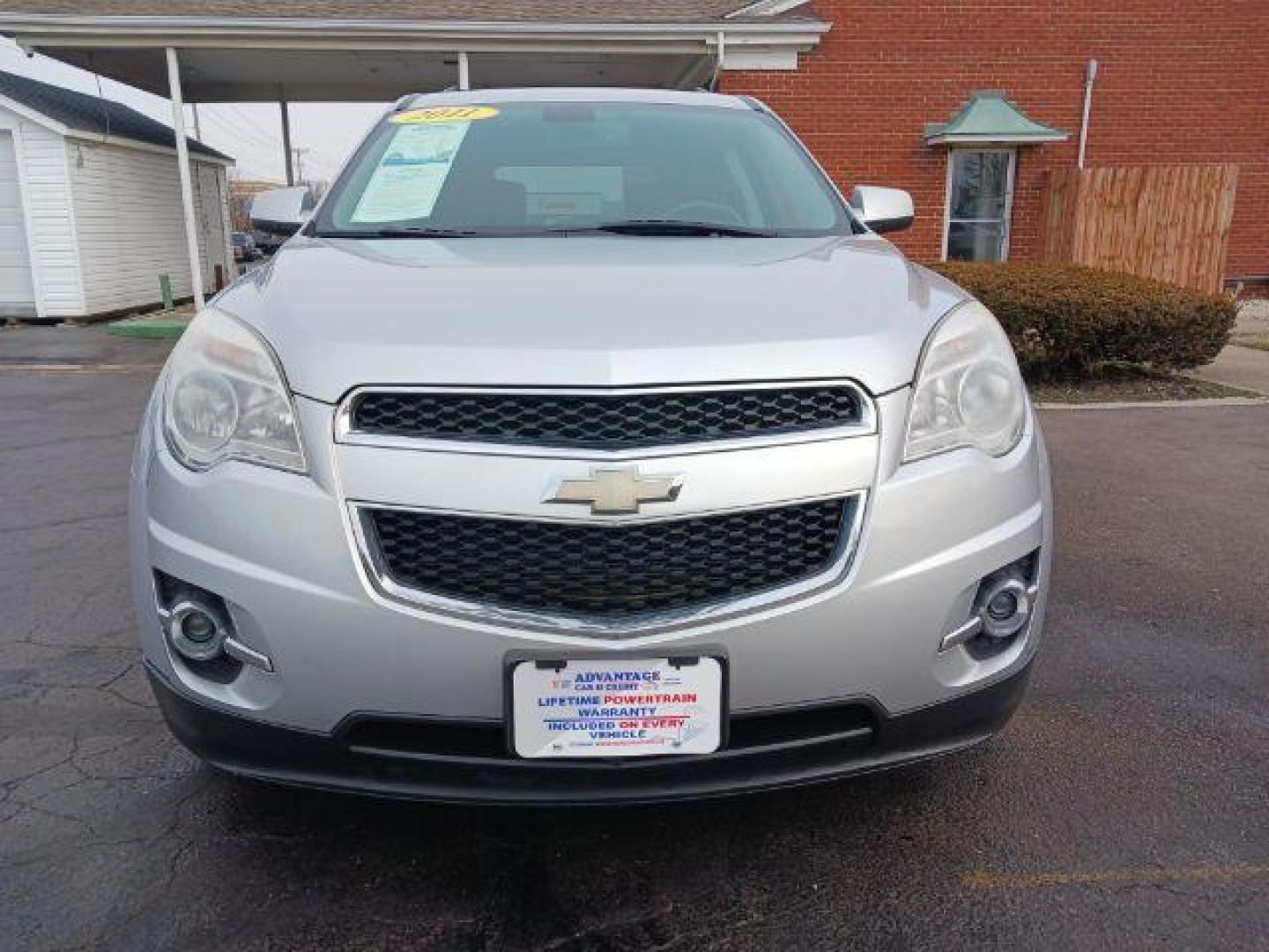 2011 Silver Ice Metallic Chevrolet Equinox 2LT 2WD (2CNALPEC4B6) with an 2.4L L4 DOHC 16V engine, 6-Speed Automatic transmission, located at 1951 S Dayton Lakeview Rd., New Carlisle, OH, 45344, (937) 908-9800, 39.890999, -84.050255 - Photo#1