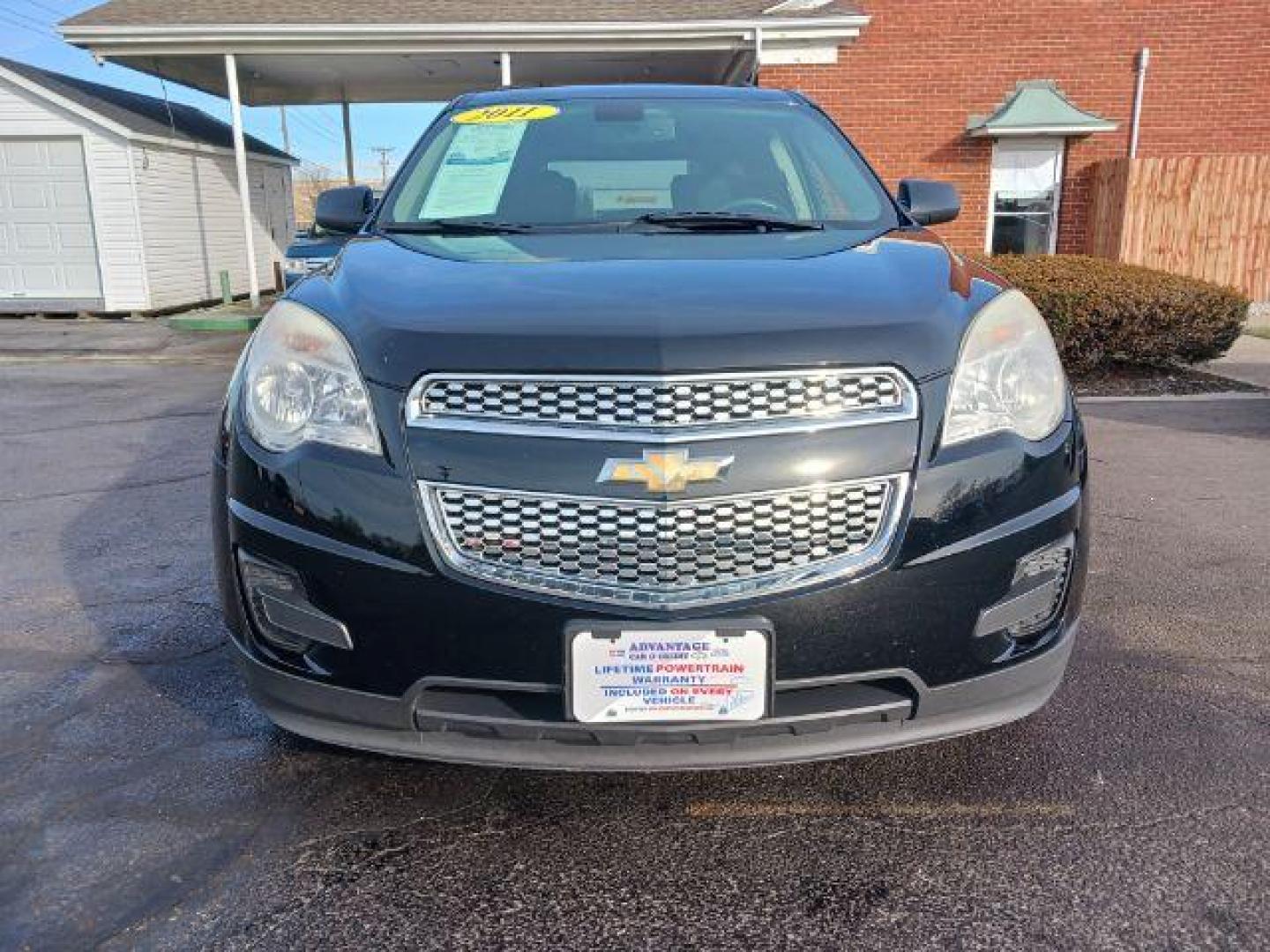 2011 Black Chevrolet Equinox 1LT 2WD (2GNALDEC5B1) with an 2.4L L4 DOHC 16V engine, 6-Speed Automatic transmission, located at 4508 South Dixie Dr, Moraine, OH, 45439, (937) 908-9800, 39.690136, -84.216438 - Photo#1