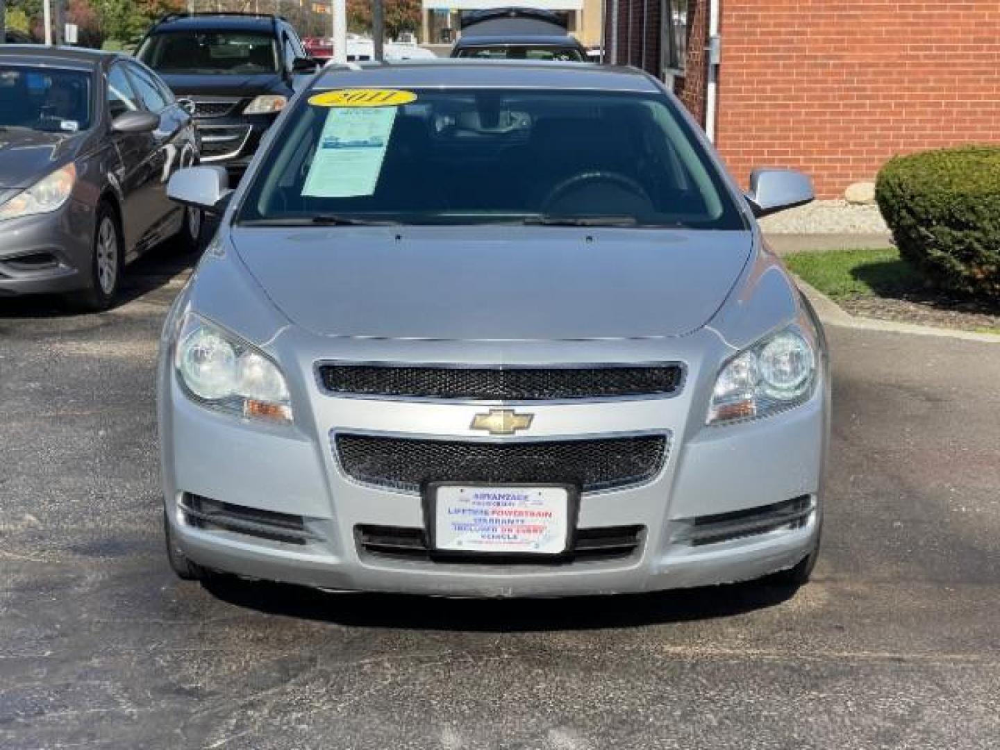 2011 Silver Ice Metallic Chevrolet Malibu 2LT (1G1ZD5E1XBF) with an 2.4L L4 DOHC 16V engine, 6-Speed Automatic transmission, located at 880 E. National Road, Vandalia, OH, 45377, (937) 908-9800, 39.892189, -84.181015 - Photo#1