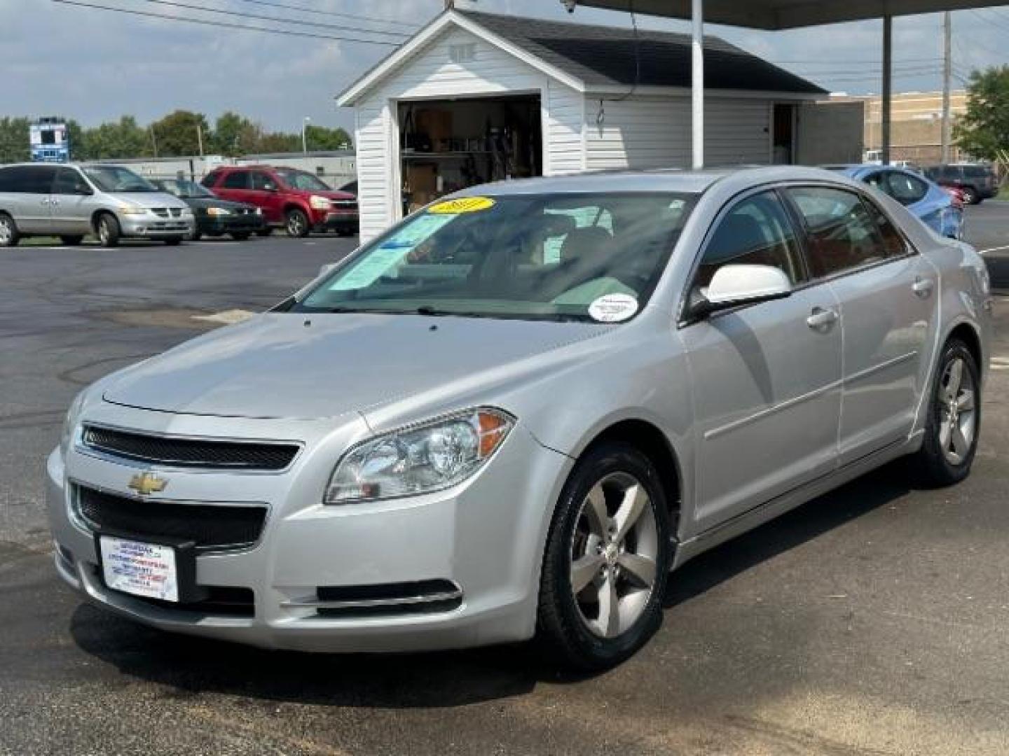 2011 Silver Ice Metallic Chevrolet Malibu 1LT (1G1ZC5E14BF) with an 2.4L L4 DOHC 16V engine, 6-Speed Automatic transmission, located at 401 Woodman Dr, Riverside, OH, 45431, (937) 908-9800, 39.763779, -84.122063 - Photo#2