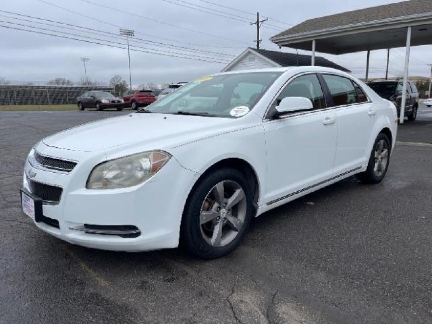 2011 Summit White Chevrolet Malibu 1LT (1G1ZC5E14BF) with an 2.4L L4 DOHC 16V engine, 6-Speed Automatic transmission, located at 4508 South Dixie Dr, Moraine, OH, 45439, (937) 908-9800, 39.690136, -84.216438 - Photo#1