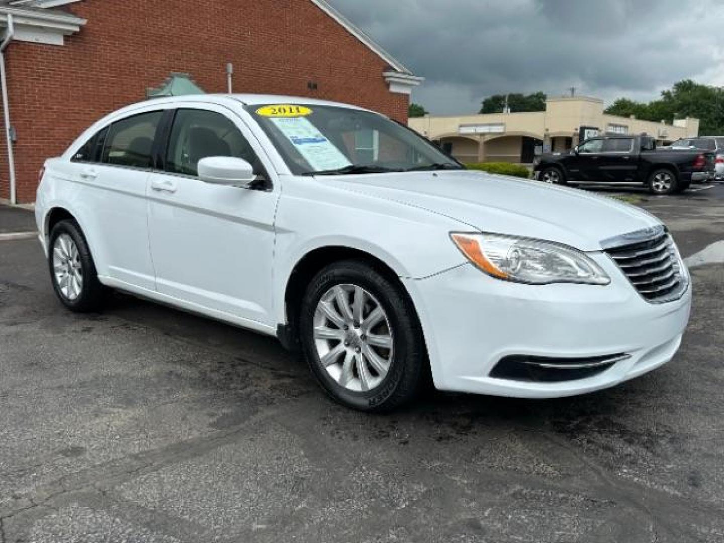 2011 White Gold Chrysler 200 Touring (1C3BC1FB3BN) with an 2.4L L4 DOHC 16V engine, 6-Speed Automatic transmission, located at 4508 South Dixie Dr, Moraine, OH, 45439, (937) 908-9800, 39.690136, -84.216438 - Photo#0