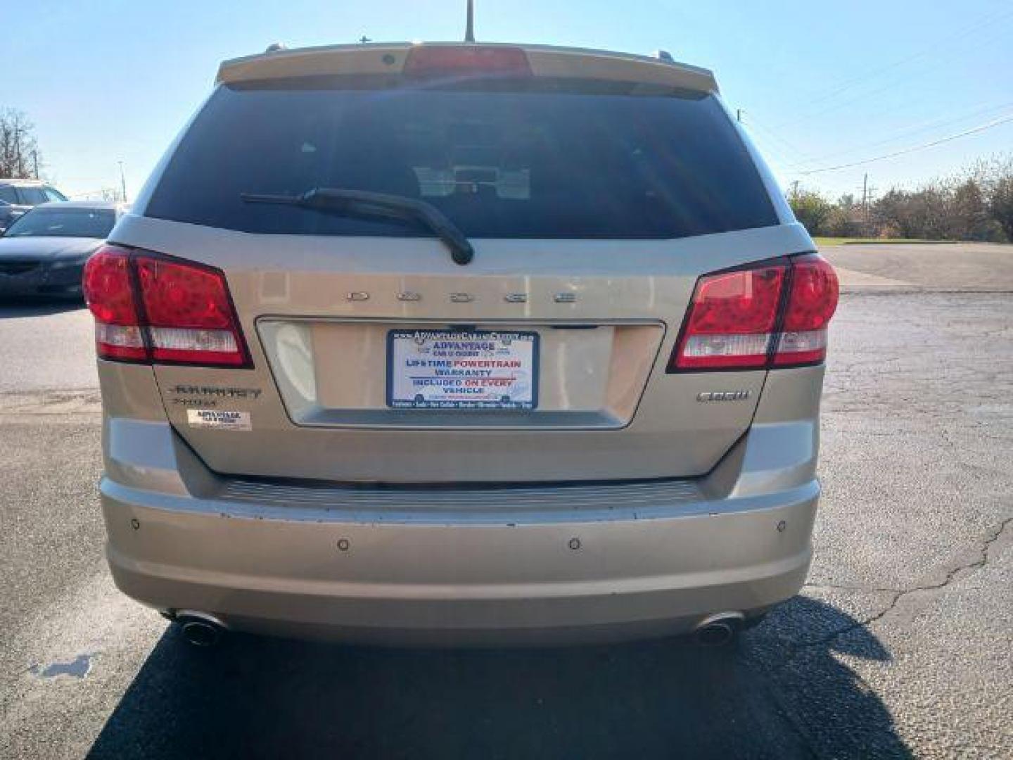 2011 White Gold Dodge Journey Mainstreet (3D4PG1FG9BT) with an 3.6L V6 DOHC 24V engine, 6-Speed Automatic transmission, located at 880 E. National Road, Vandalia, OH, 45377, (937) 908-9800, 39.892189, -84.181015 - Photo#5