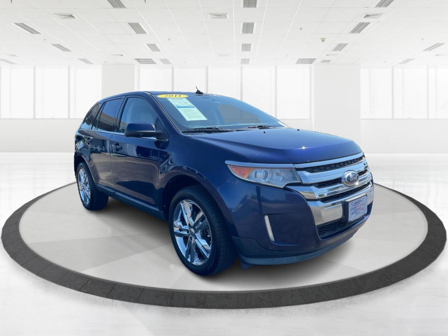 2011 Kona Blue Metallic Ford Edge (2FMDK3KC6BB) with an 3.5L V6 DOHC 24V engine, 6-Speed Automatic transmission, located at 880 E. National Road, Vandalia, OH, 45377, (937) 908-9800, 39.892189, -84.181015 - Photo#0