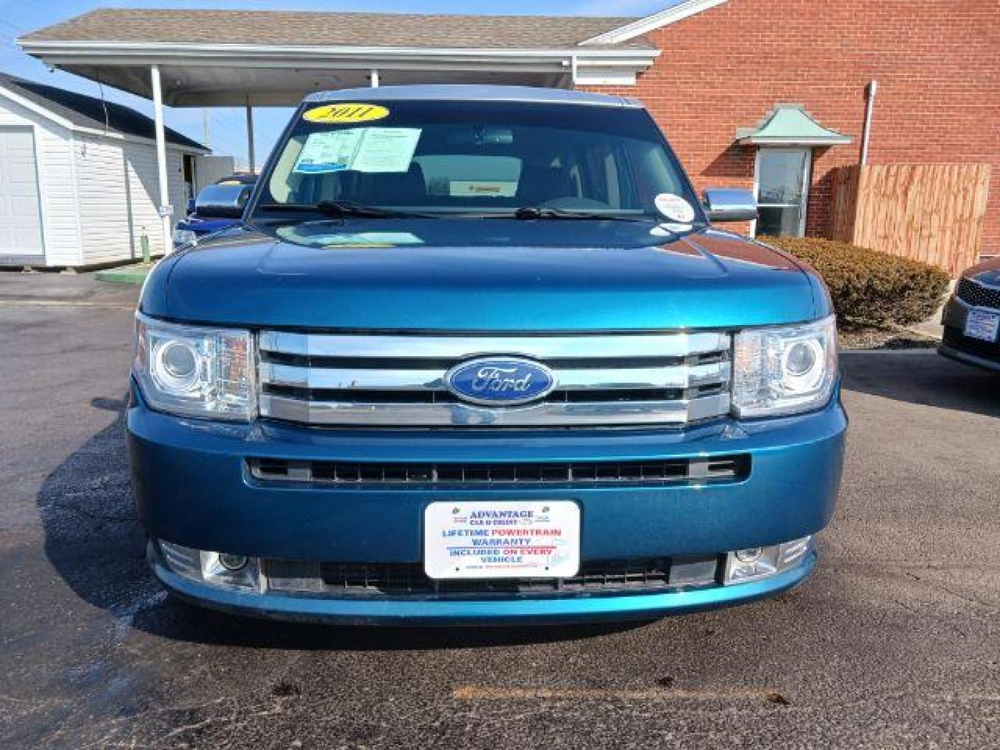 2011 Earth Metallic Ford Flex Limited AWD (2FMHK6DC9BB) with an 3.5L V6 DOHC 24V engine, 6-Speed Automatic Overdrive transmission, located at 1184 Kauffman Ave, Fairborn, OH, 45324, (937) 908-9800, 39.807365, -84.029114 - Photo#1