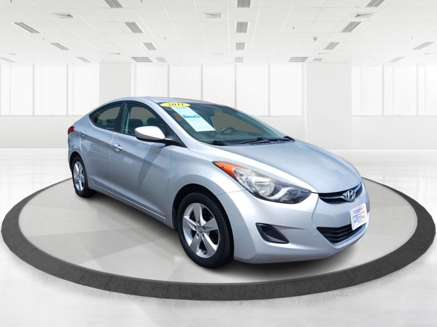 2011 Radiant Silver Metallic Hyundai Elantra (KMHDH4AE8BU) with an 1.8L L4 DOHC 16V engine, 6-Speed Automatic transmission, located at 401 Woodman Dr, Riverside, OH, 45431, (937) 908-9800, 39.763779, -84.122063 - Photo#0