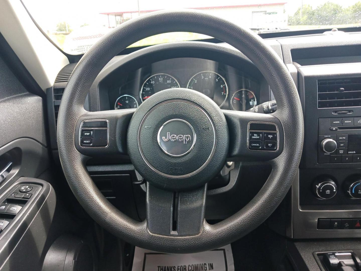 2011 Bright White Jeep Liberty (1J4PN2GK0BW) with an 3.7L V6 SOHC 12V engine, 4-Speed Automatic transmission, located at 880 E. National Road, Vandalia, OH, 45377, (937) 908-9800, 39.892189, -84.181015 - Photo#15