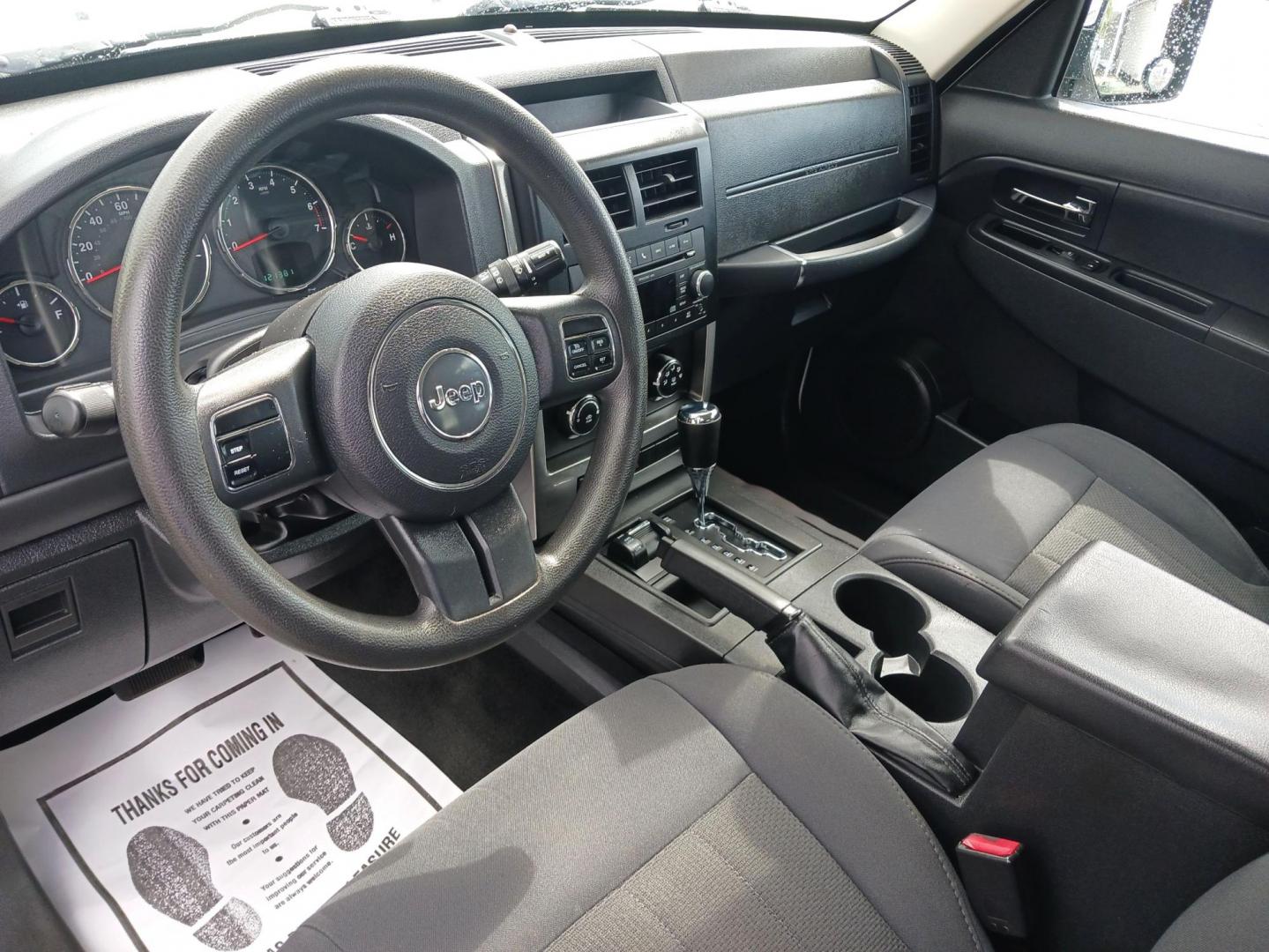 2011 Bright White Jeep Liberty (1J4PN2GK0BW) with an 3.7L V6 SOHC 12V engine, 4-Speed Automatic transmission, located at 880 E. National Road, Vandalia, OH, 45377, (937) 908-9800, 39.892189, -84.181015 - Photo#8