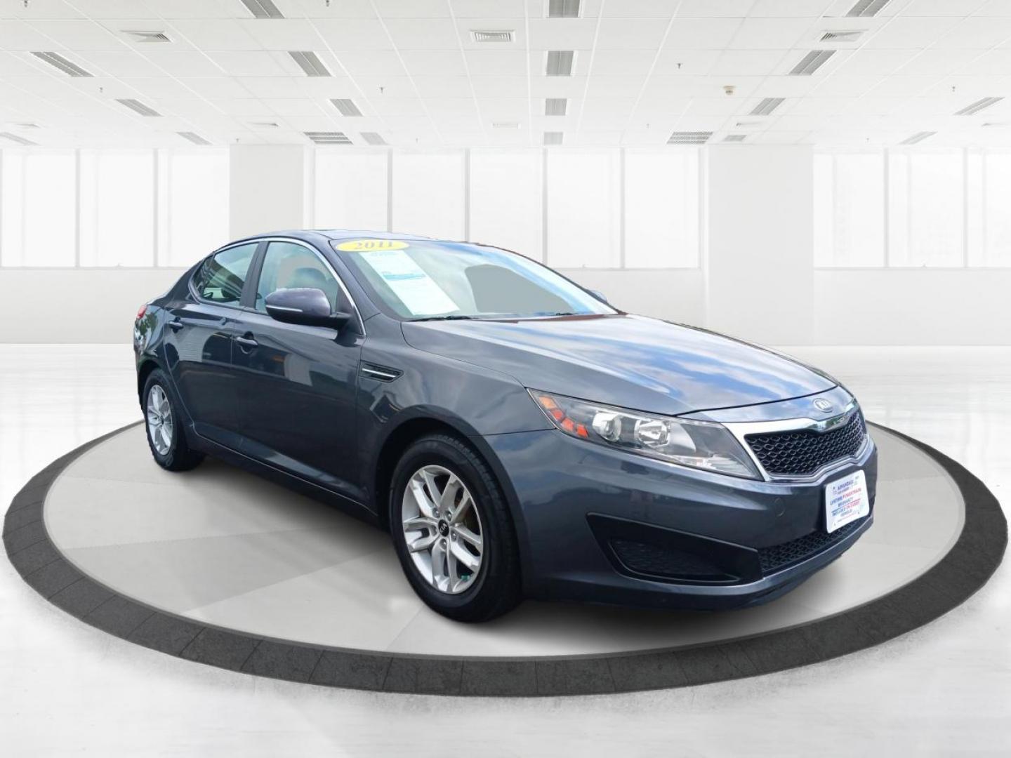 2011 Satin Metal Kia Optima LX AT (KNAGM4A7XB5) with an 2.4L L4 DOHC 16V engine, 6-Speed Automatic transmission, located at 1184 Kauffman Ave, Fairborn, OH, 45324, (937) 908-9800, 39.807365, -84.029114 - Photo#0