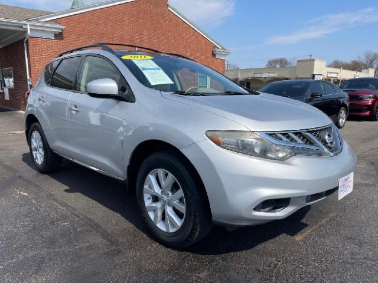 2011 Brilliant Silver Metallic Nissan Murano SL AWD (JN8AZ1MW1BW) with an 3.5L V6 DOHC 24V engine, Continuously Variable Transmission transmission, located at 401 Woodman Dr, Riverside, OH, 45431, (937) 908-9800, 39.763779, -84.122063 - Photo#0