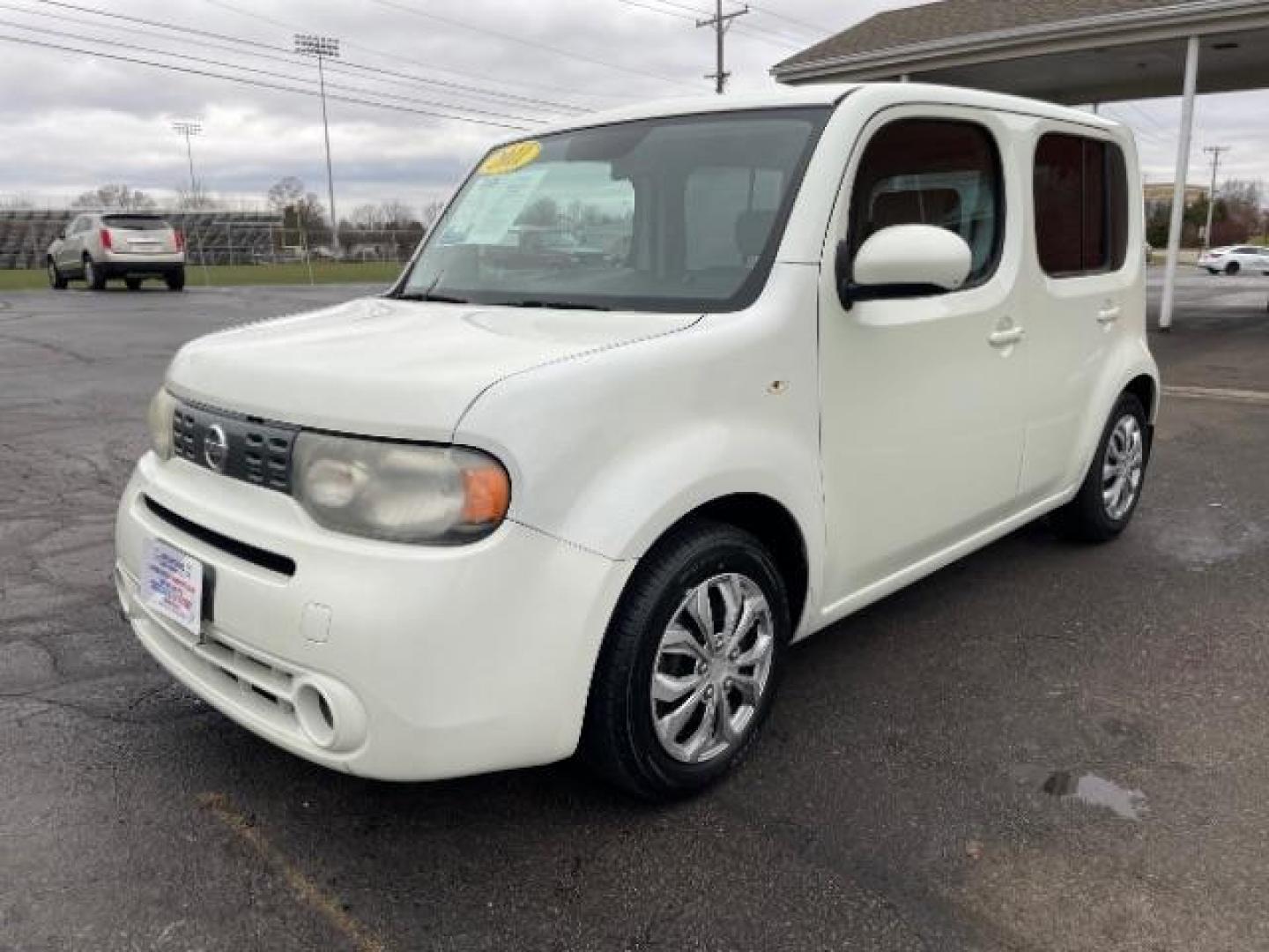 2011 White Pearl Nissan cube 1.8 S (JN8AZ2KR4BT) with an 1.8L L4 DOHC 16V engine, located at 401 Woodman Dr, Riverside, OH, 45431, (937) 908-9800, 39.763779, -84.122063 - Photo#1