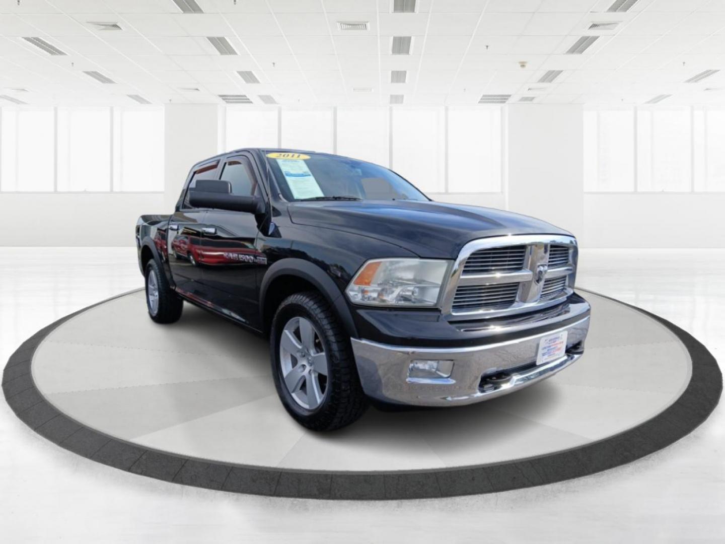 2011 Brilliant Black Crystal Pearl Dodge Ram 1500 ST Crew Cab 4WD (1D7RV1CT8BS) with an 5.7L V8 OHV 16V engine, 5-Speed Automatic transmission, located at 1099 N County Rd 25A, OH, 45373, (937) 908-9800, 40.057079, -84.212883 - Photo#0