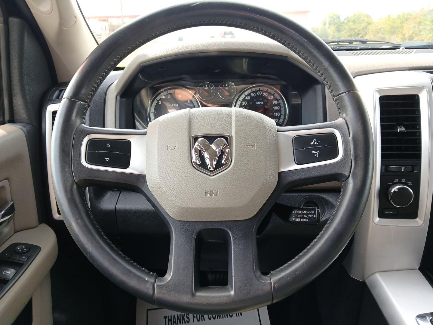 2011 Brilliant Black Crystal Pearl Dodge Ram 1500 ST Crew Cab 4WD (1D7RV1CT8BS) with an 5.7L V8 OHV 16V engine, 5-Speed Automatic transmission, located at 1099 N County Rd 25A, OH, 45373, (937) 908-9800, 40.057079, -84.212883 - Photo#15