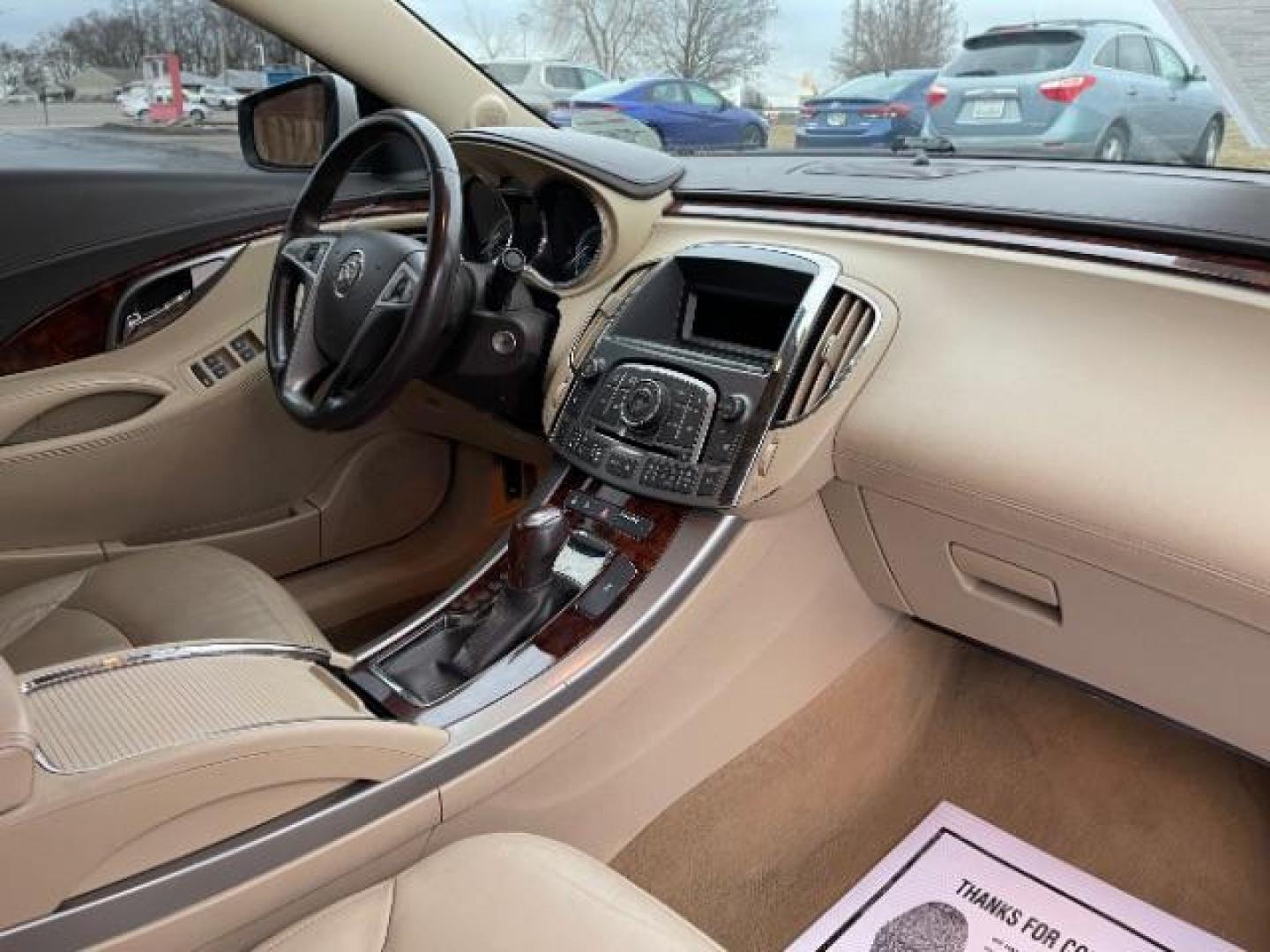 2012 Summit White Buick LaCrosse Leather Package (1G4GC5ER0CF) with an 2.4L L4 DOHC 16V engine, 6-Speed Automatic transmission, located at 1230 East Main St, Xenia, OH, 45385, (937) 908-9800, 39.687321, -83.910294 - Photo#10