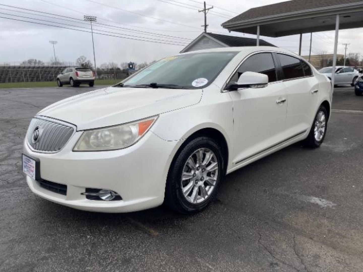 2012 Summit White Buick LaCrosse Leather Package (1G4GC5ER0CF) with an 2.4L L4 DOHC 16V engine, 6-Speed Automatic transmission, located at 1230 East Main St, Xenia, OH, 45385, (937) 908-9800, 39.687321, -83.910294 - Photo#1