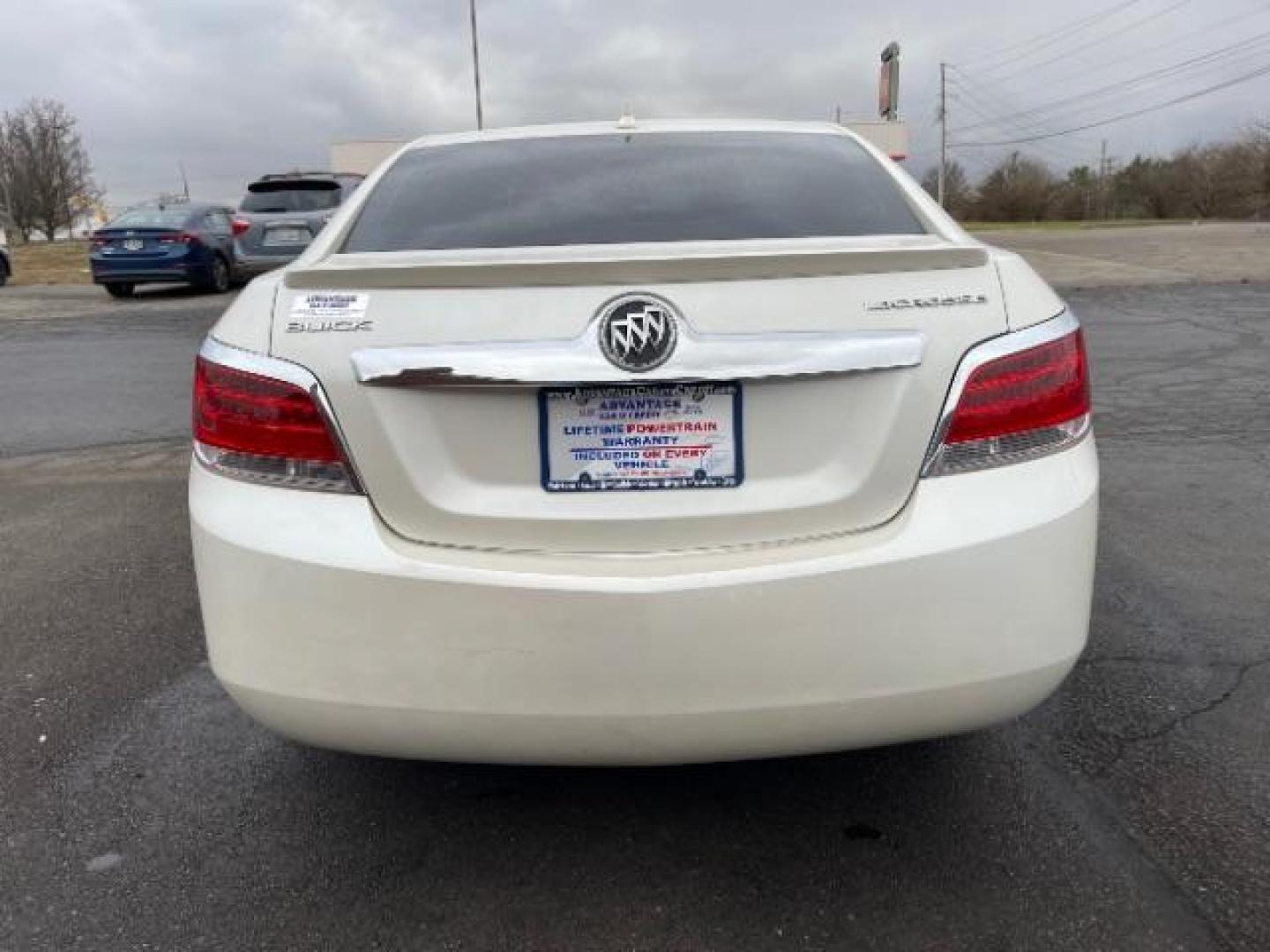 2012 Summit White Buick LaCrosse Leather Package (1G4GC5ER0CF) with an 2.4L L4 DOHC 16V engine, 6-Speed Automatic transmission, located at 1230 East Main St, Xenia, OH, 45385, (937) 908-9800, 39.687321, -83.910294 - Photo#3