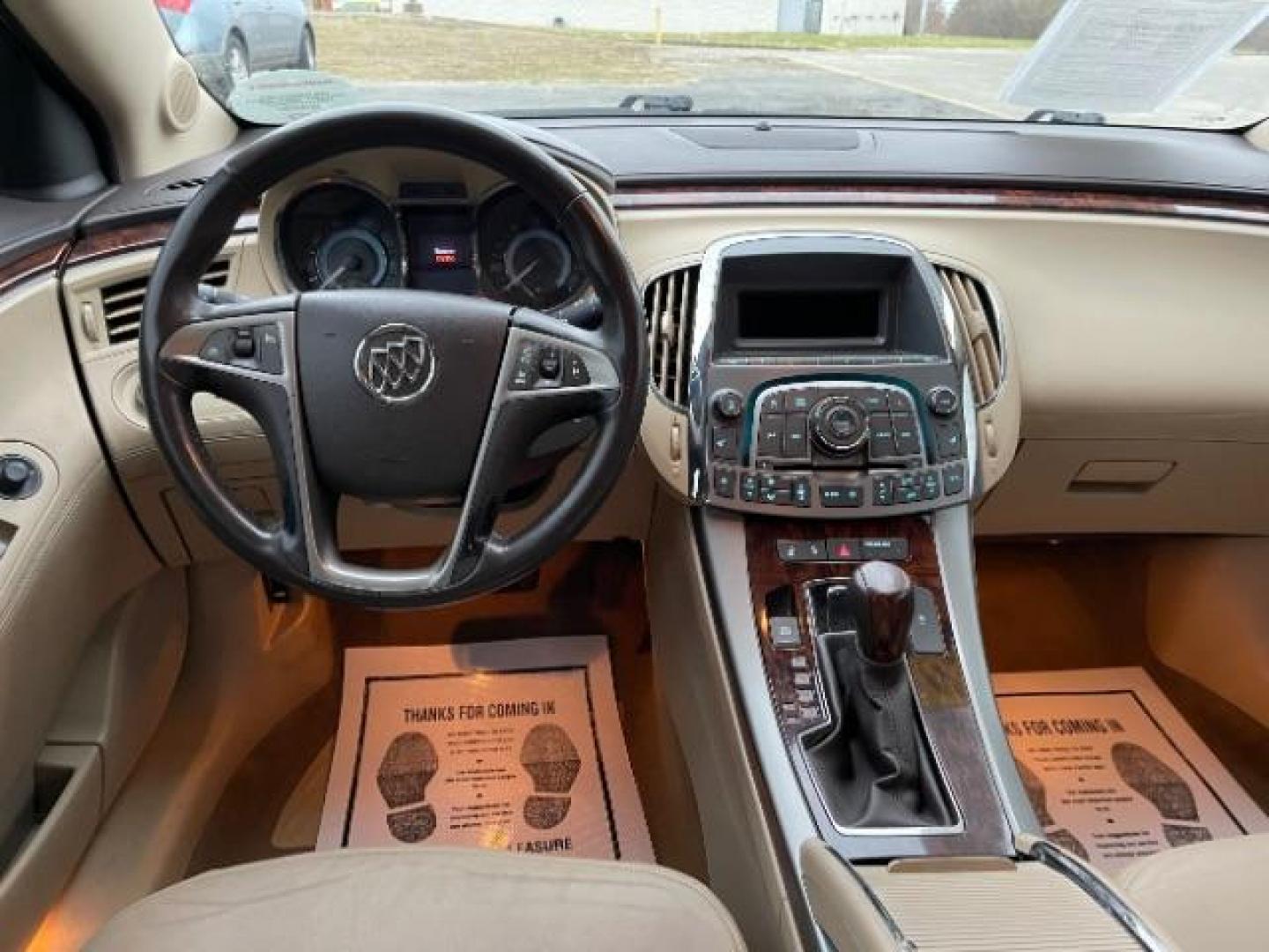 2012 Summit White Buick LaCrosse Leather Package (1G4GC5ER0CF) with an 2.4L L4 DOHC 16V engine, 6-Speed Automatic transmission, located at 1230 East Main St, Xenia, OH, 45385, (937) 908-9800, 39.687321, -83.910294 - Photo#7