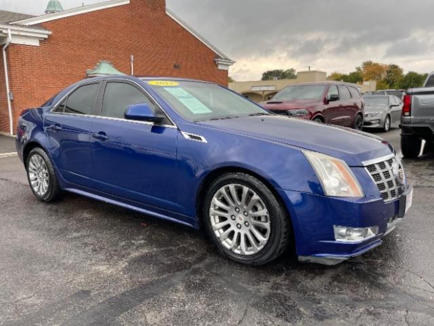 2012 Opulent Blue Metallic Cadillac CTS 3.6L Performance AWD (1G6DL5E37C0) with an 3.6L V6 DOHC 24V FFV engine, 6-Speed Automatic transmission, located at 1230 East Main St, Xenia, OH, 45385, (937) 908-9800, 39.687321, -83.910294 - Photo#0