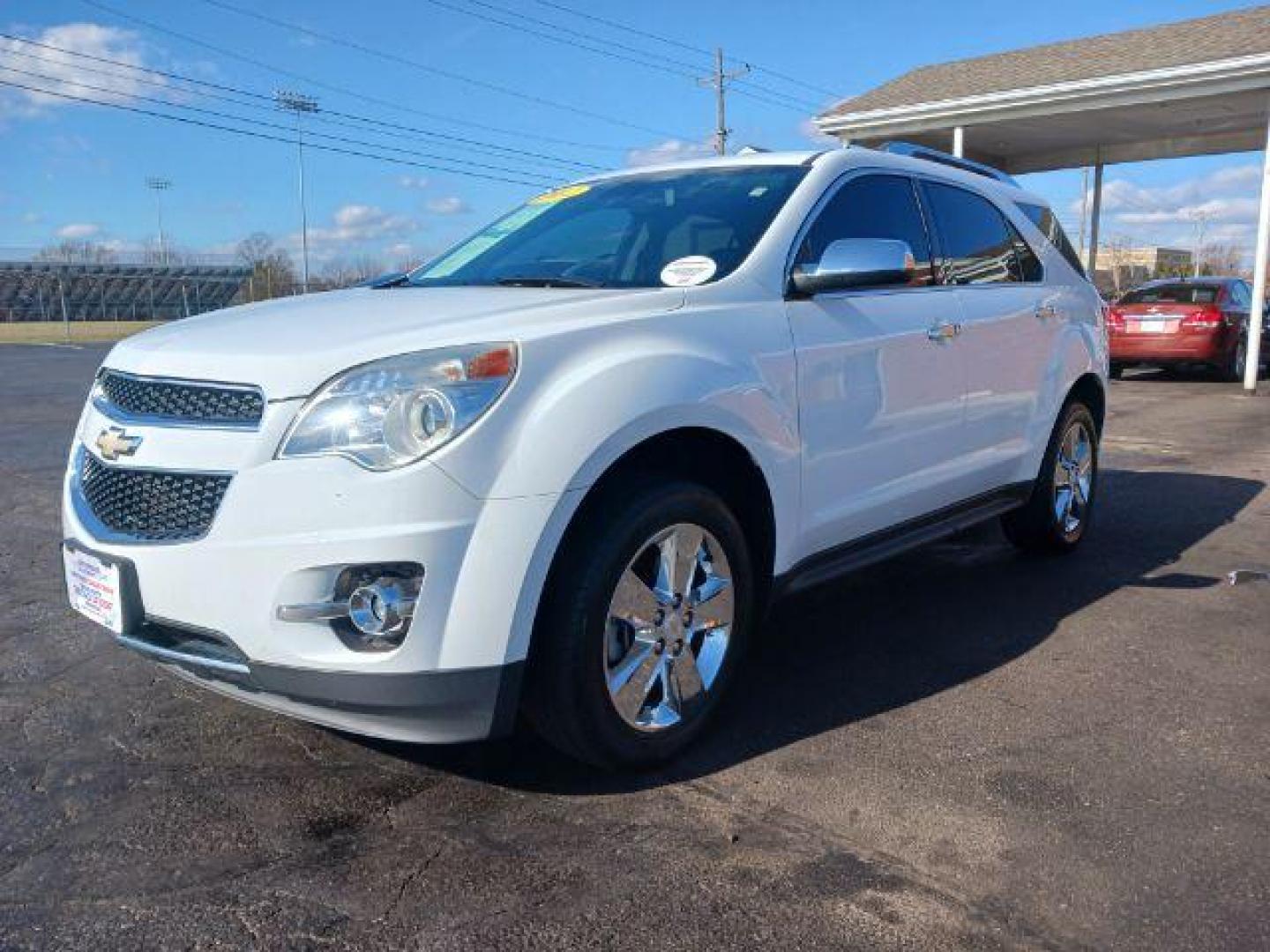 2012 Summit White Chevrolet Equinox LTZ 2WD (2GNALFEK9C6) with an 2.4L L4 DOHC 16V engine, 6-Speed Automatic transmission, located at 401 Woodman Dr, Riverside, OH, 45431, (937) 908-9800, 39.763779, -84.122063 - Photo#2