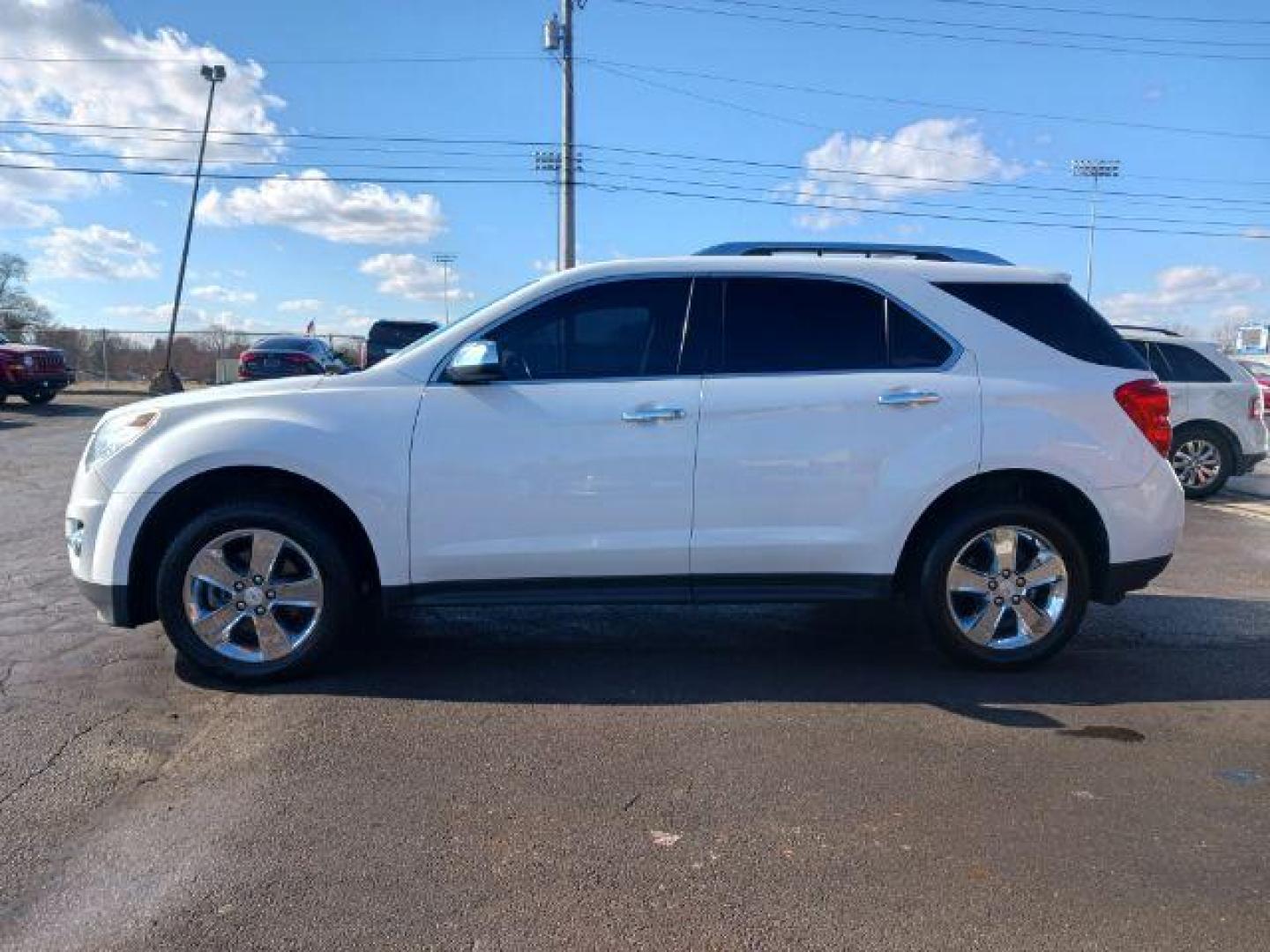 2012 Summit White Chevrolet Equinox LTZ 2WD (2GNALFEK9C6) with an 2.4L L4 DOHC 16V engine, 6-Speed Automatic transmission, located at 401 Woodman Dr, Riverside, OH, 45431, (937) 908-9800, 39.763779, -84.122063 - Photo#3