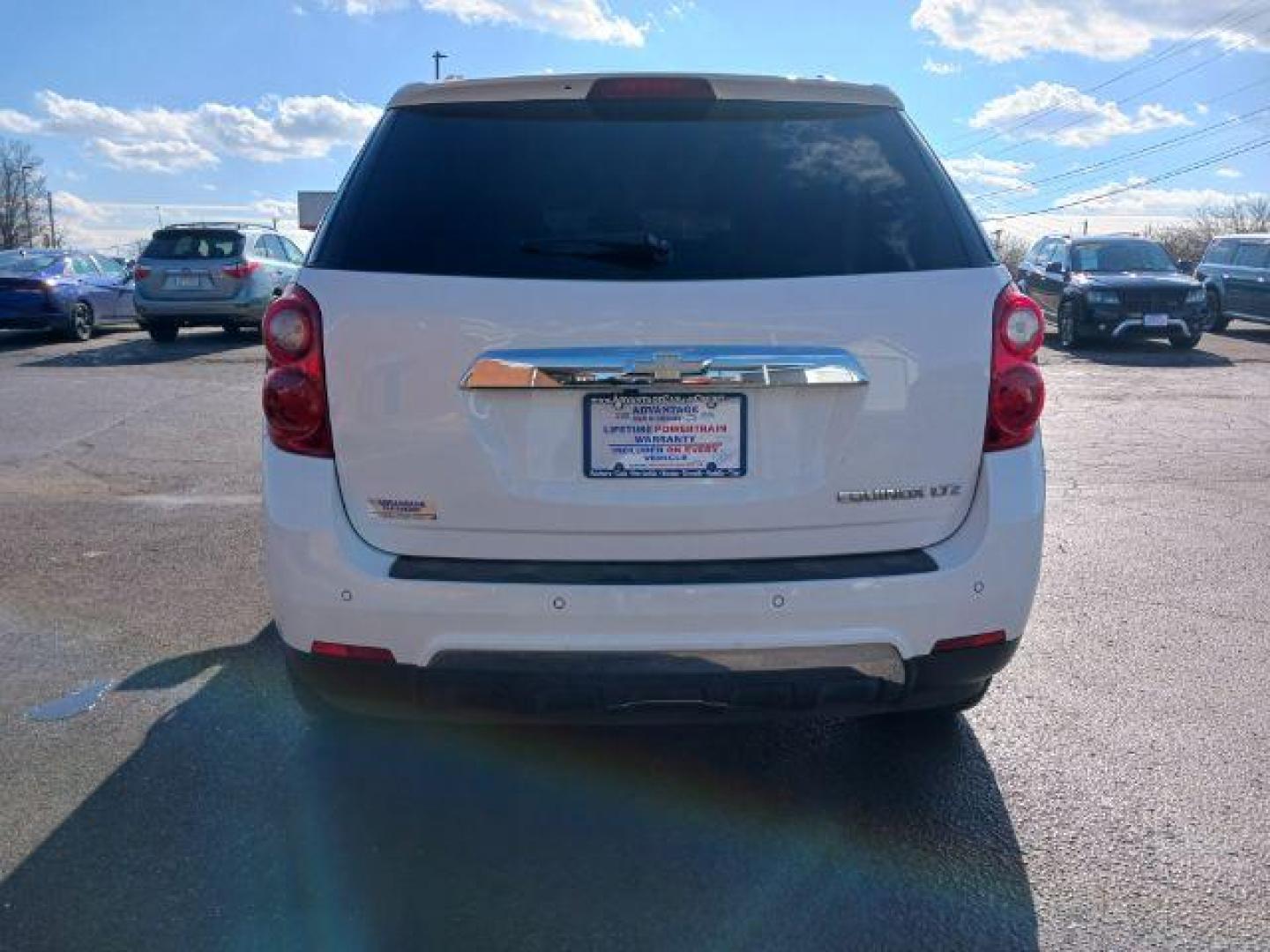 2012 Summit White Chevrolet Equinox LTZ 2WD (2GNALFEK9C6) with an 2.4L L4 DOHC 16V engine, 6-Speed Automatic transmission, located at 401 Woodman Dr, Riverside, OH, 45431, (937) 908-9800, 39.763779, -84.122063 - Photo#5