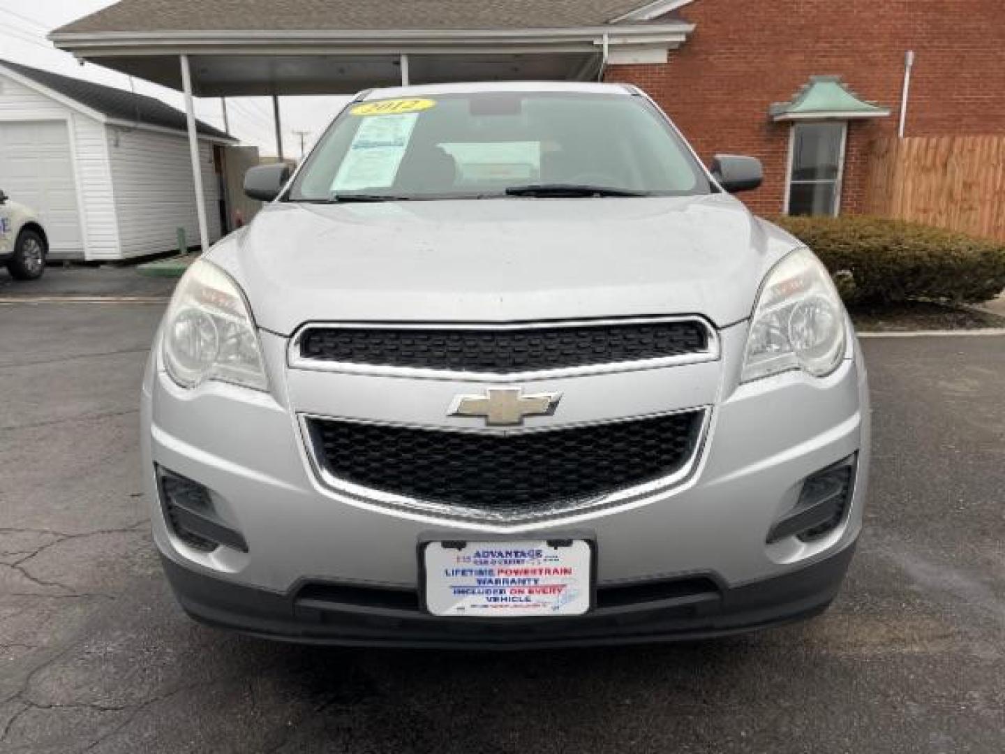 2012 Silver Ice Metallic Chevrolet Equinox LS 2WD (2GNALBEK4C1) with an 2.4L L4 DOHC 16V engine, 6-Speed Automatic transmission, located at 1230 East Main St, Xenia, OH, 45385, (937) 908-9800, 39.687321, -83.910294 - Photo#4