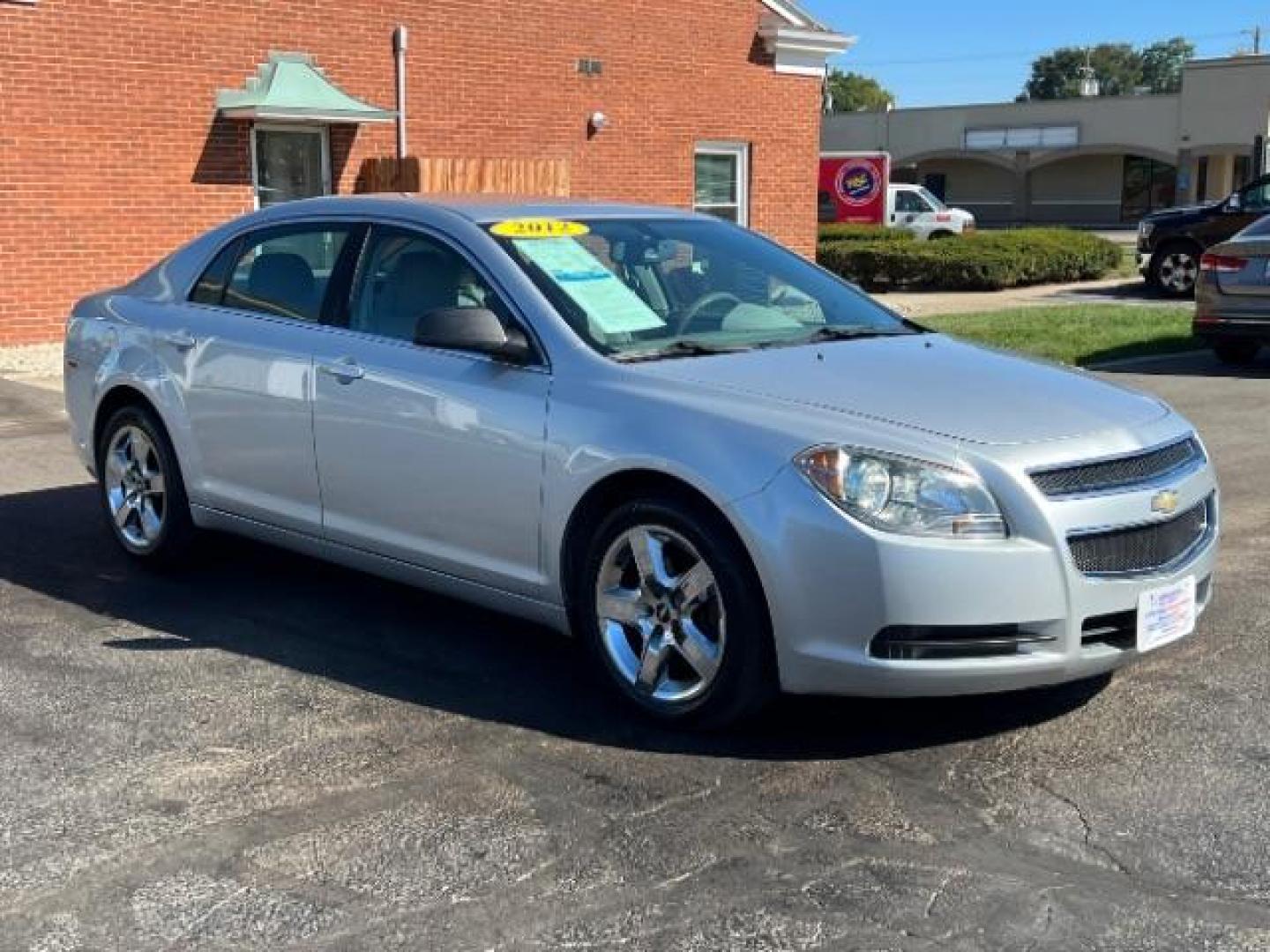 2012 Silver Ice Metallic Chevrolet Malibu LS (1G1ZB5E06CF) with an 2.4L L4 DOHC 16V engine, 6-Speed Automatic transmission, located at 1099 N County Rd 25A, OH, 45373, (937) 908-9800, 40.057079, -84.212883 - Photo#0