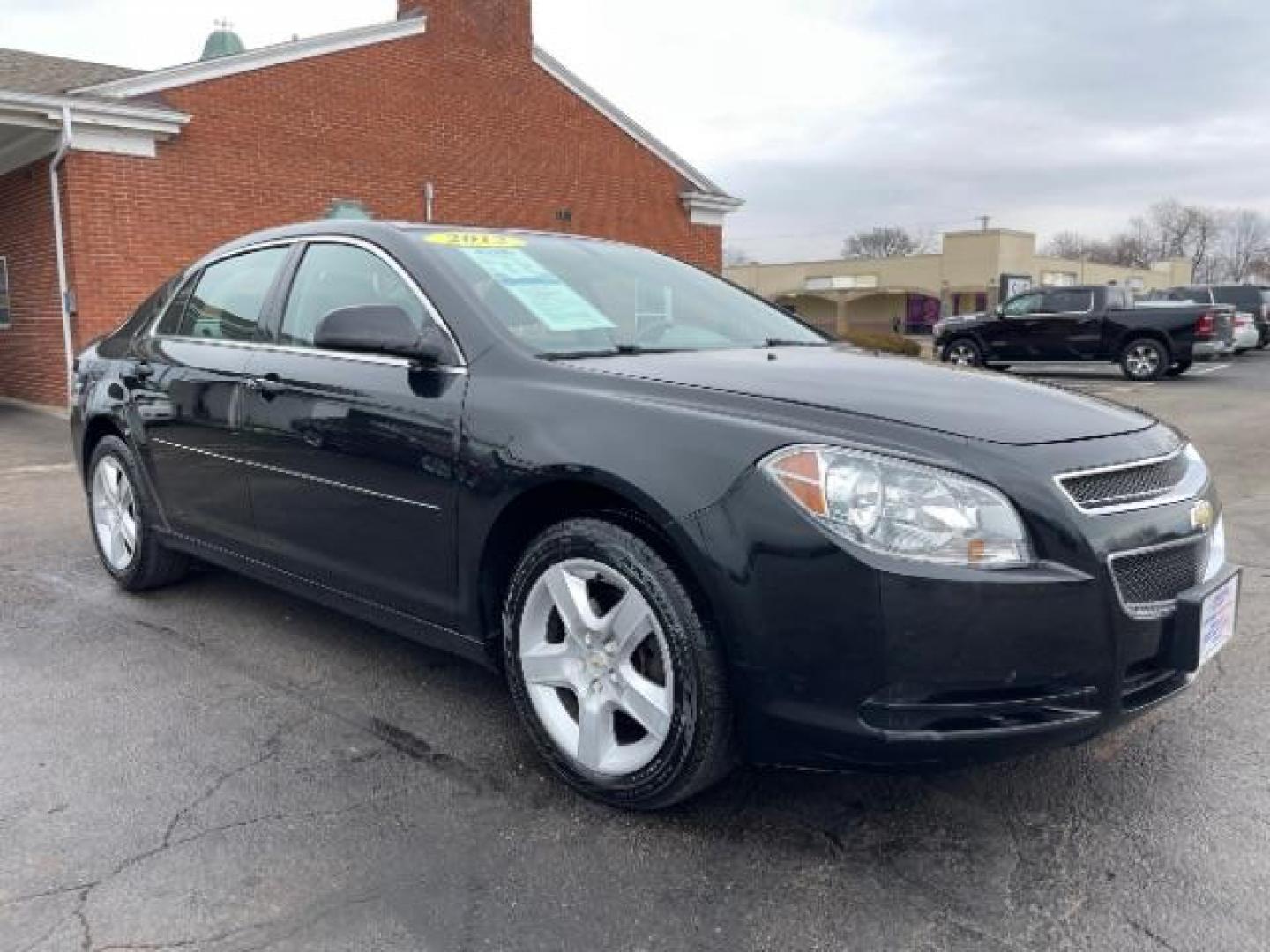 2012 Black Chevrolet Malibu Fleet (1G1ZA5EU1CF) with an 2.4L L4 DOHC 16V FFV engine, 6-Speed Automatic transmission, located at 401 Woodman Dr, Riverside, OH, 45431, (937) 908-9800, 39.763779, -84.122063 - Photo#0