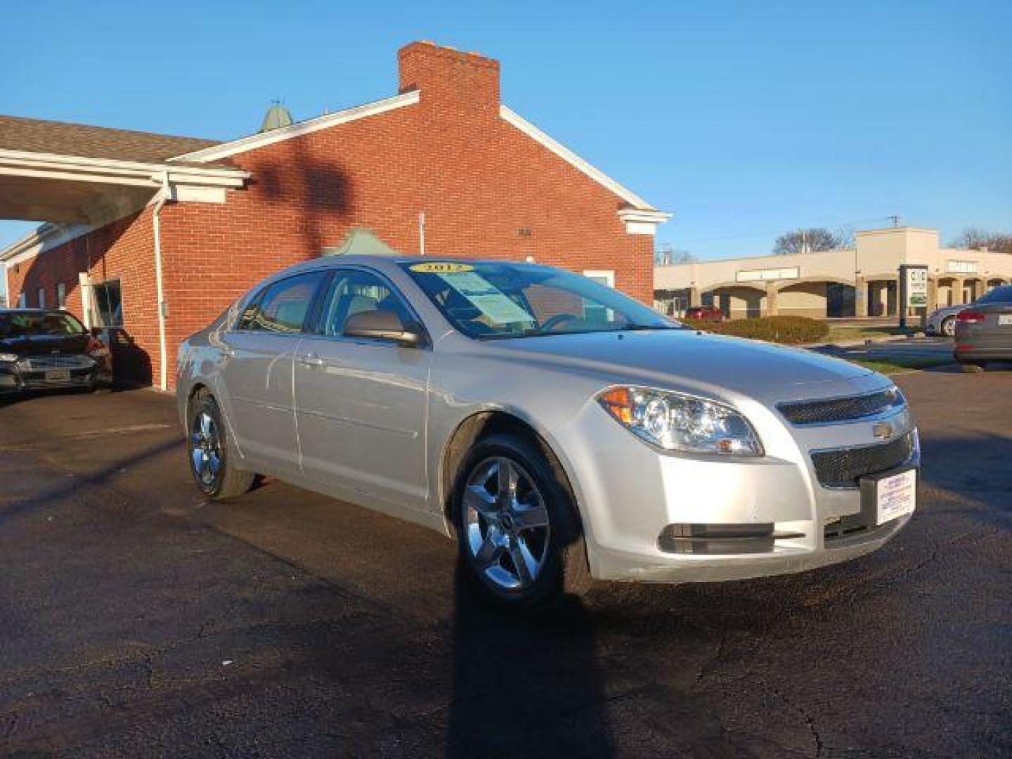 2012 Silver Chevrolet Malibu Fleet (1G1ZA5EU1CF) with an 2.4L L4 DOHC 16V FFV engine, 6-Speed Automatic transmission, located at 1230 East Main St, Xenia, OH, 45385, (937) 908-9800, 39.687321, -83.910294 - Photo#0