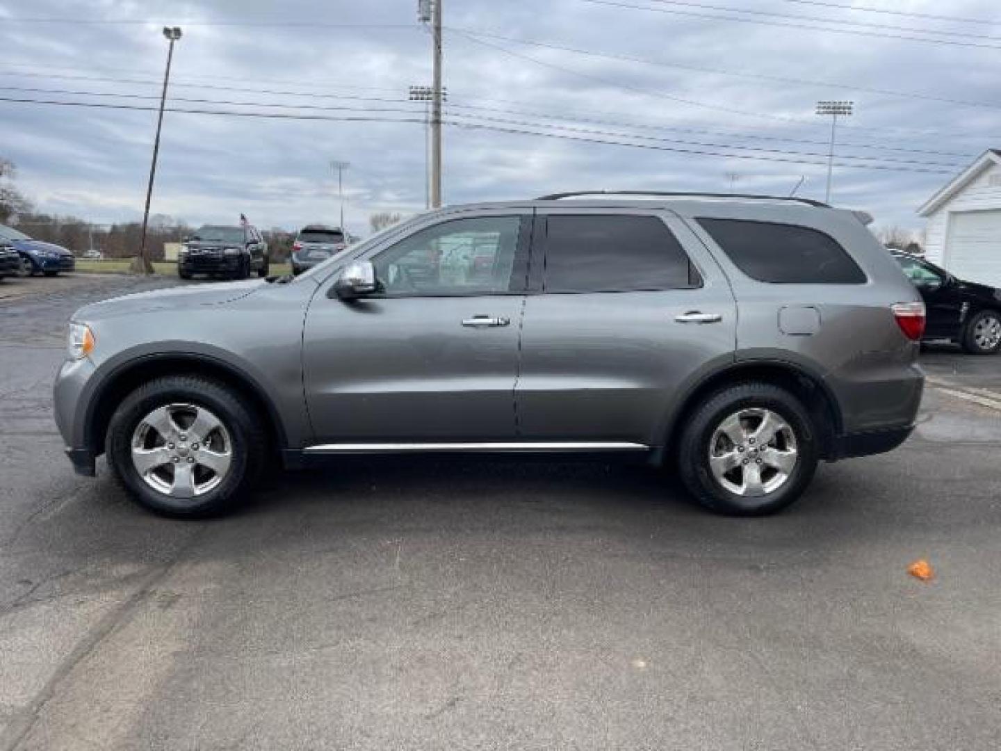 2012 Mineral Gray Metallic Dodge Durango Crew AWD (1C4RDJDG7CC) with an 3.6L V6 DOHC 24V engine, 5-Speed Automatic transmission, located at 1951 S Dayton Lakeview Rd., New Carlisle, OH, 45344, (937) 908-9800, 39.890999, -84.050255 - Photo#2