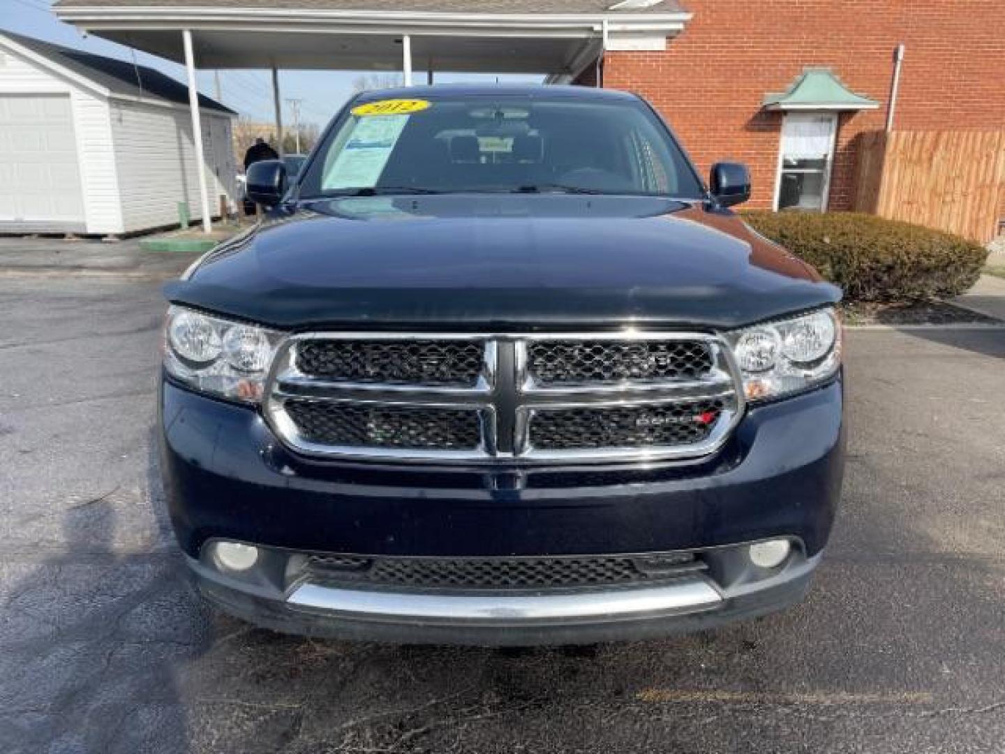 2012 True Blue Pearl Dodge Durango SXT AWD (1C4RDJAGXCC) with an 3.6L V6 DOHC 24V engine, 5-Speed Automatic transmission, located at 401 Woodman Dr, Riverside, OH, 45431, (937) 908-9800, 39.763779, -84.122063 - Photo#1