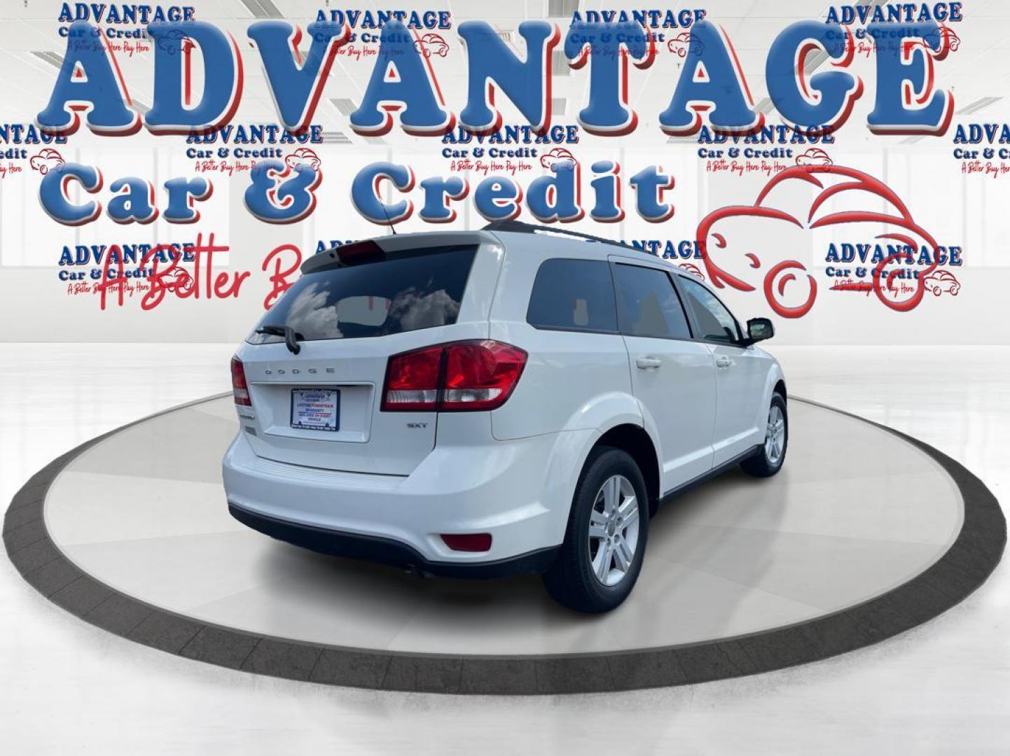 2012 White Dodge Journey (3C4PDCBB6CT) with an 2.4L L6 DOHC 16V engine, 6-Speed Automatic transmission, located at 1230 East Main St, Xenia, OH, 45385, (937) 908-9800, 39.687321, -83.910294 - Photo#2