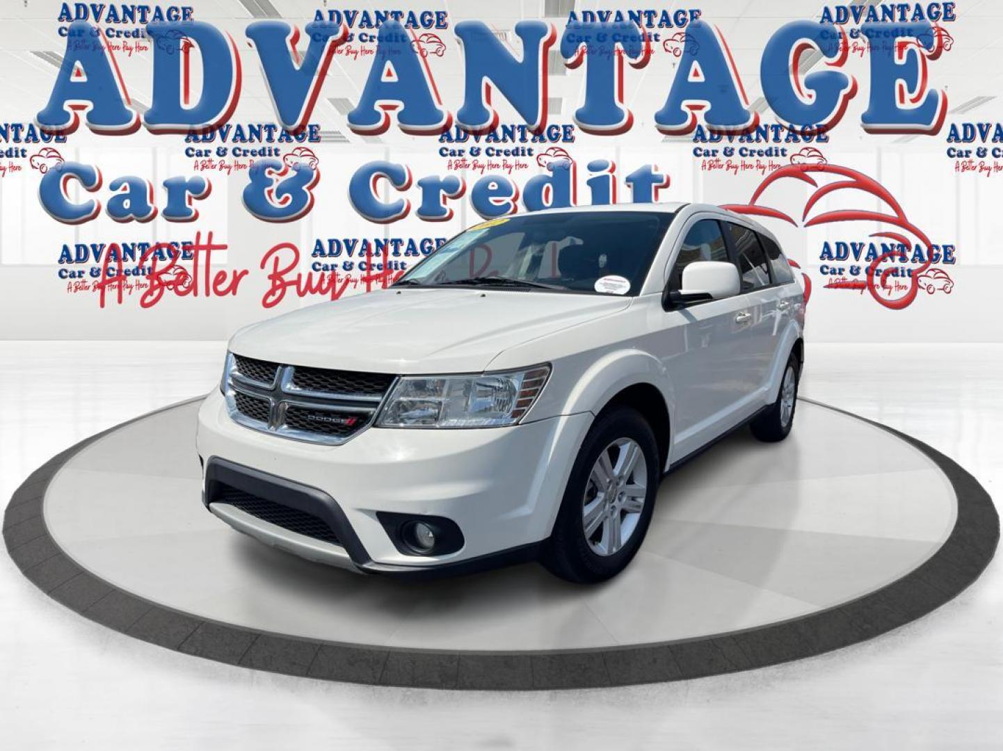 2012 White Dodge Journey (3C4PDCBB6CT) with an 2.4L L6 DOHC 16V engine, 6-Speed Automatic transmission, located at 1230 East Main St, Xenia, OH, 45385, (937) 908-9800, 39.687321, -83.910294 - Photo#7