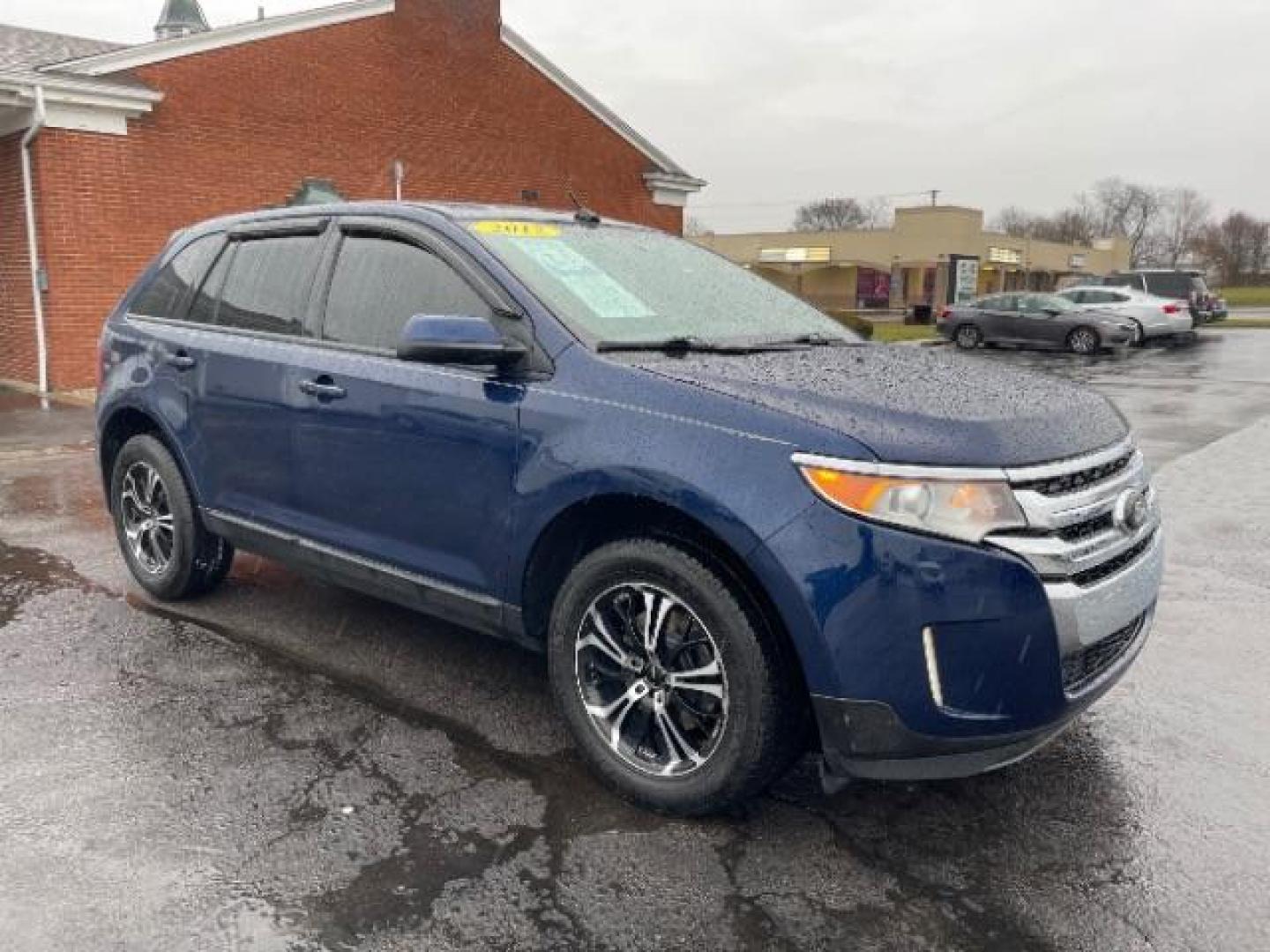 2012 Dark Blue Pearl Metallic Ford Edge SEL FWD (2FMDK3JC7CB) with an 3.5L V6 DOHC 24V engine, 6-Speed Automatic transmission, located at 401 Woodman Dr, Riverside, OH, 45431, (937) 908-9800, 39.763779, -84.122063 - Photo#0