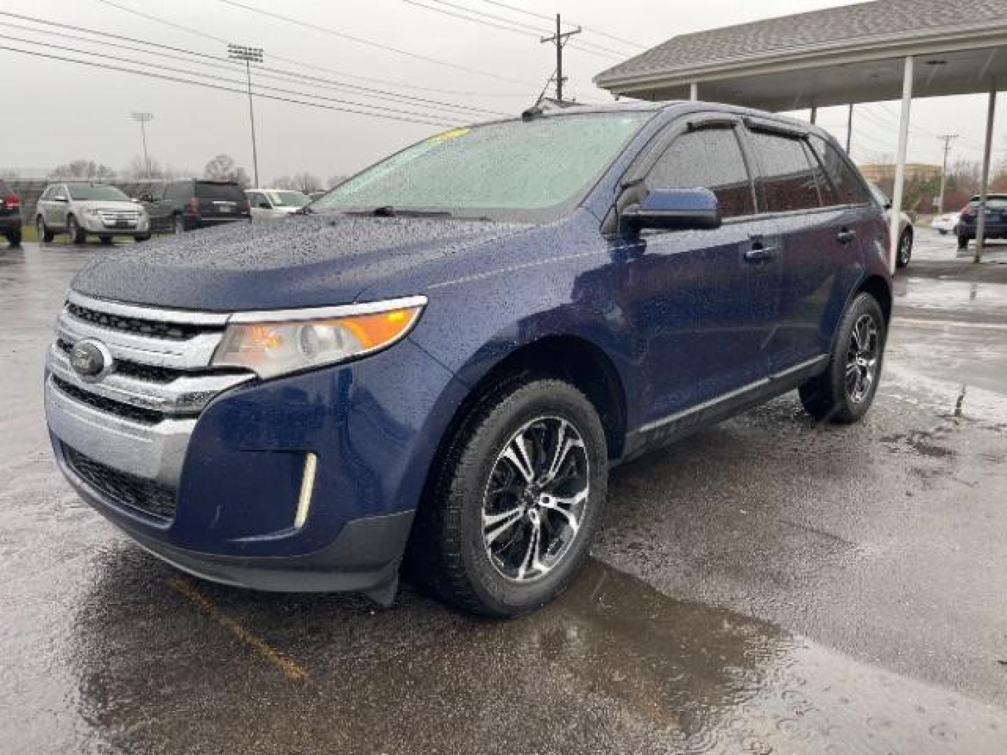 2012 Dark Blue Pearl Metallic Ford Edge SEL FWD (2FMDK3JC7CB) with an 3.5L V6 DOHC 24V engine, 6-Speed Automatic transmission, located at 401 Woodman Dr, Riverside, OH, 45431, (937) 908-9800, 39.763779, -84.122063 - Photo#1